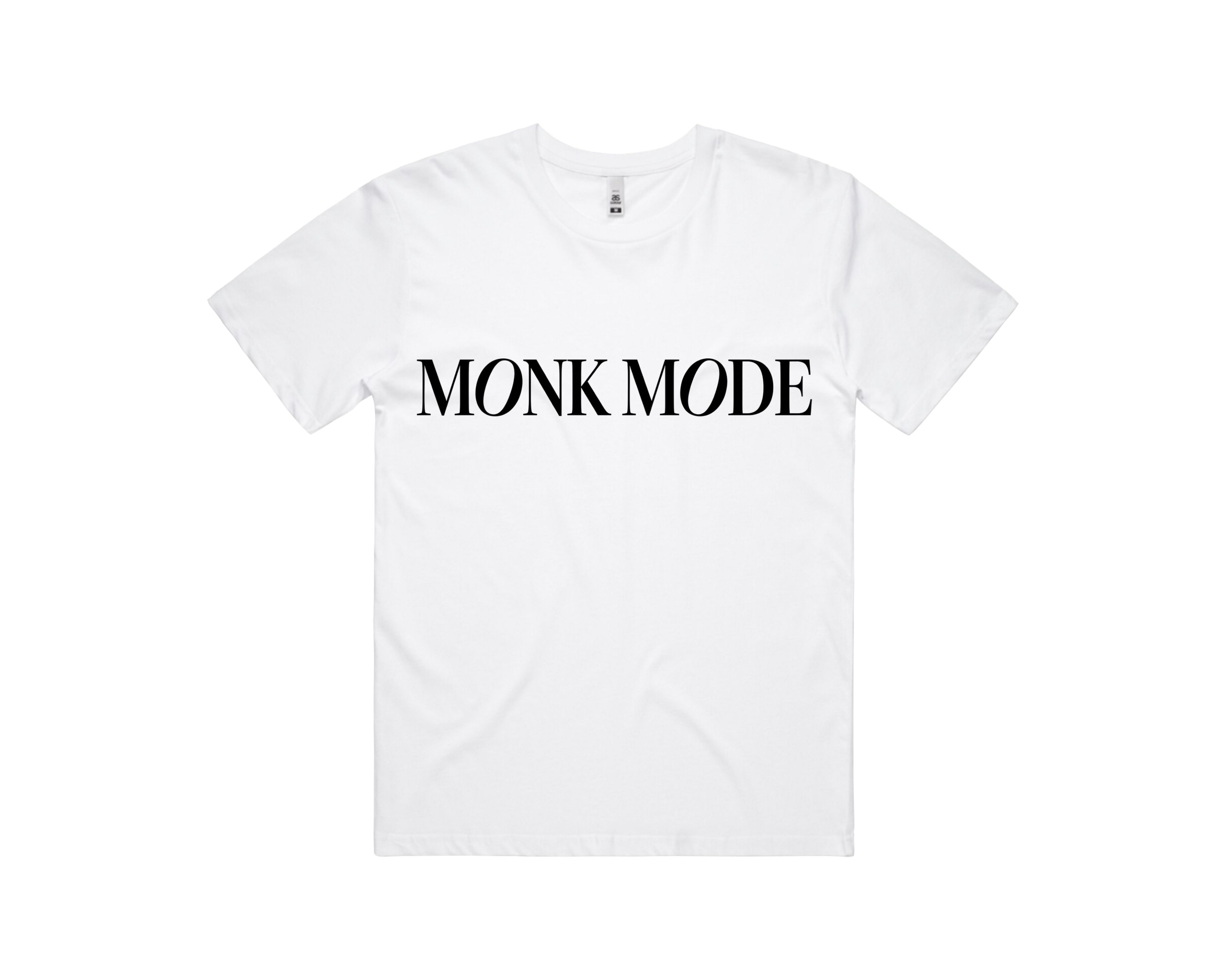 Monk Mode Graphic Tee - White