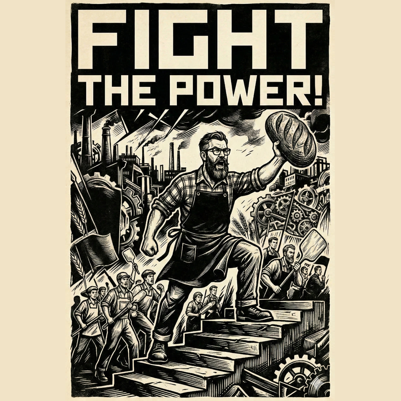 House Husbands Unite T-Shirt | Fight the power Tee product thumbnail image House Husbands Unite T-Shirt | Fight the power Tee product thumbnail image