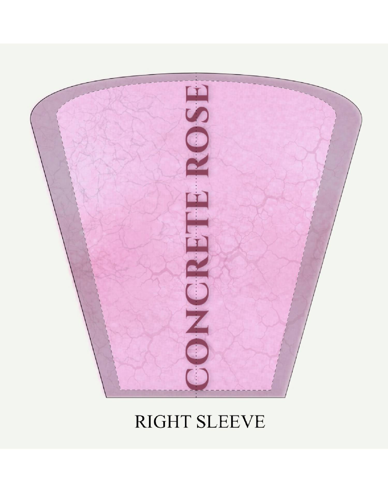 Concrete Rose | Pink Edition Cracked Hoodie product thumbnail image