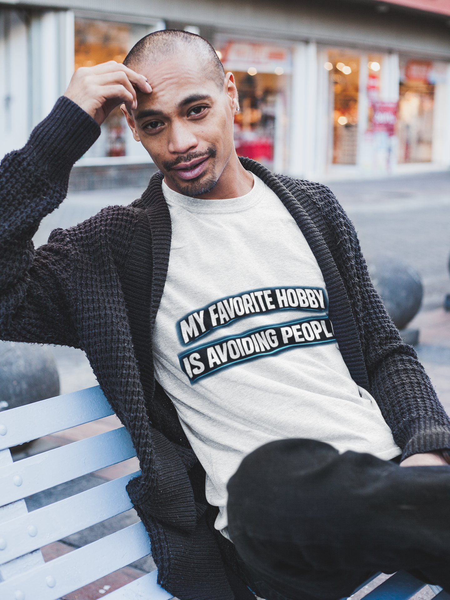 My Favorite Hobby Is Avoiding People Introvert T-Shirt Unisex