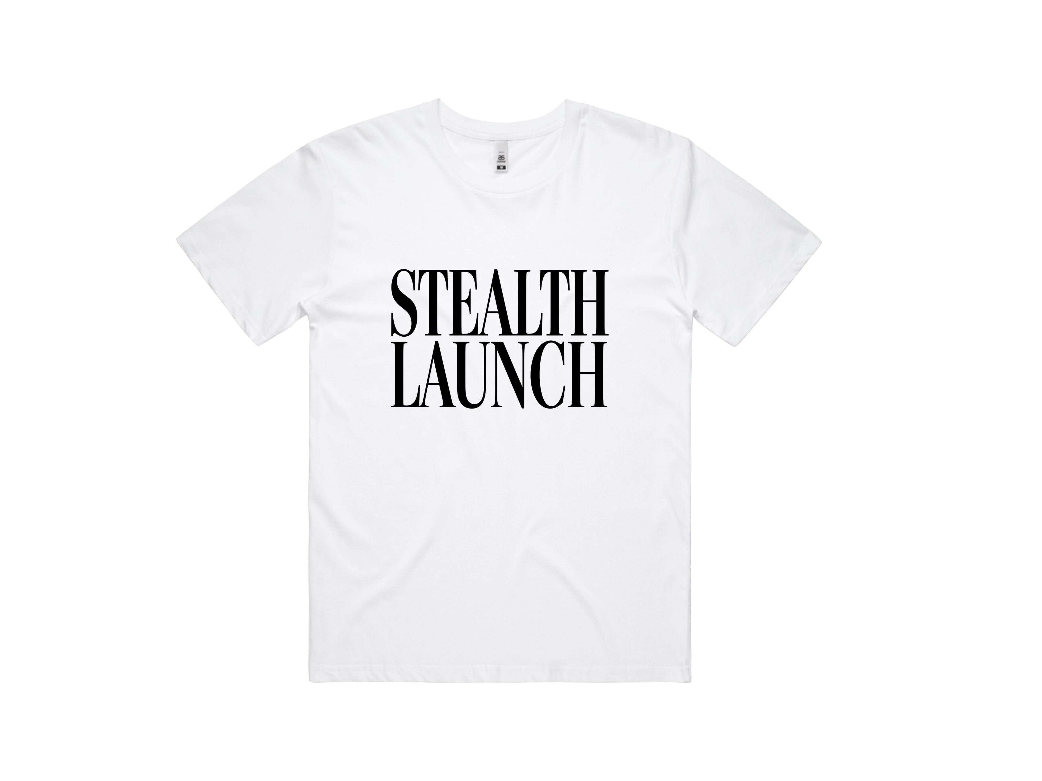 Stealth Launch Tee - White product thumbnail image Stealth Launch Tee - White product thumbnail image