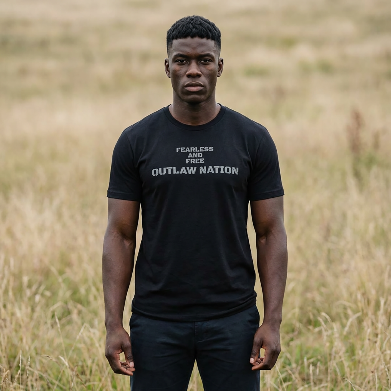 Outlaw Nation 'Fearless & Free' T-Shirt