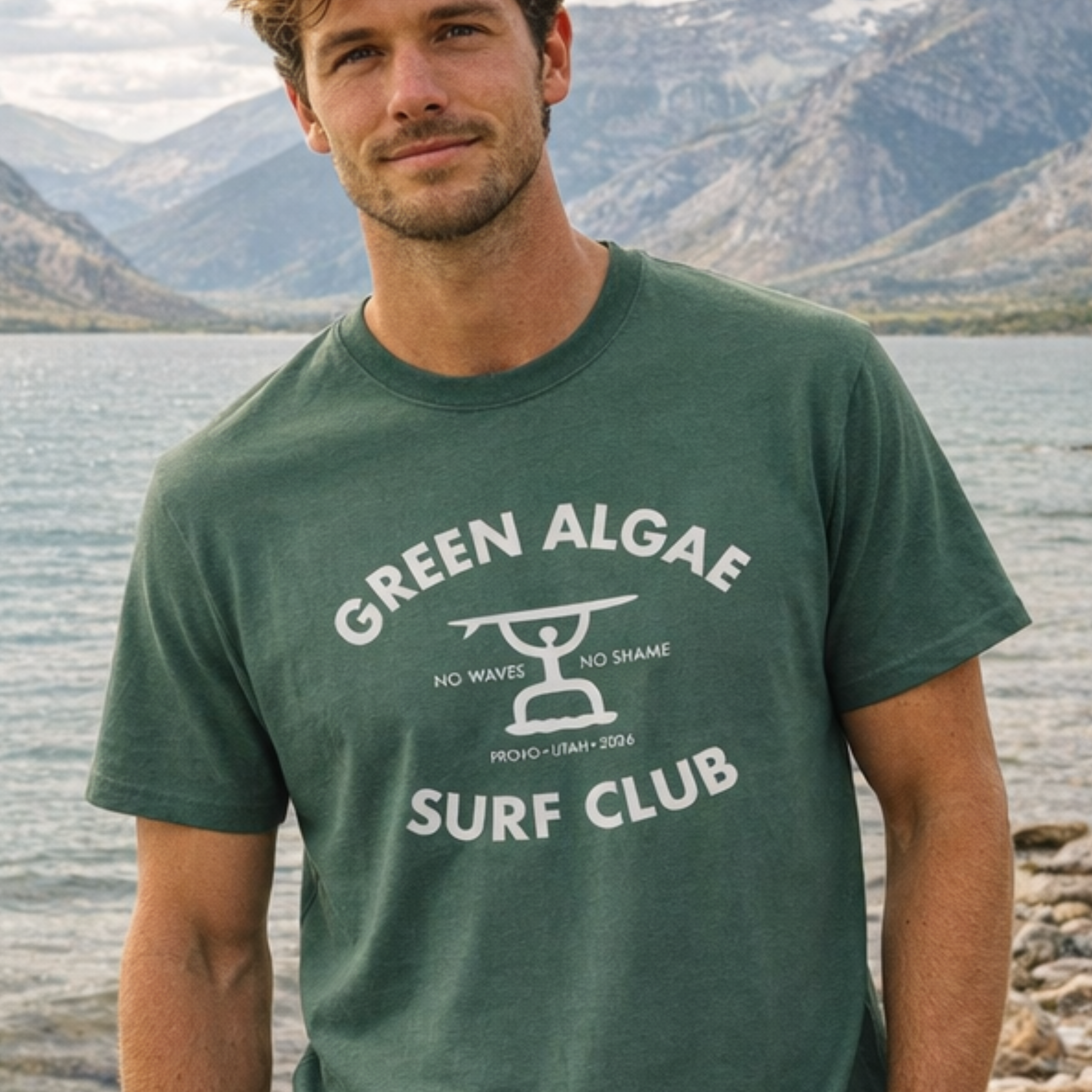 Green Algae Surf Club Short-Sleeve Tee product thumbnail image