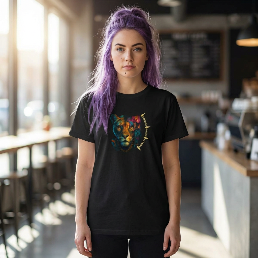 7 Lioness Drop Shoulder - “Don’t Follow Trends, Set Them” Tee product thumbnail image 7 Lioness Drop Shoulder - “Don’t Follow Trends, Set Them” Tee product thumbnail image