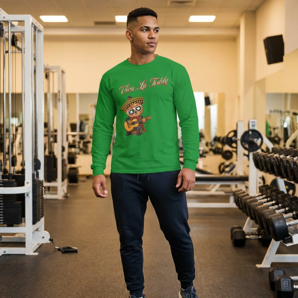 Viva La Teddy Long Sleeve Tee product thumbnail image Viva La Teddy Long Sleeve Tee product thumbnail image