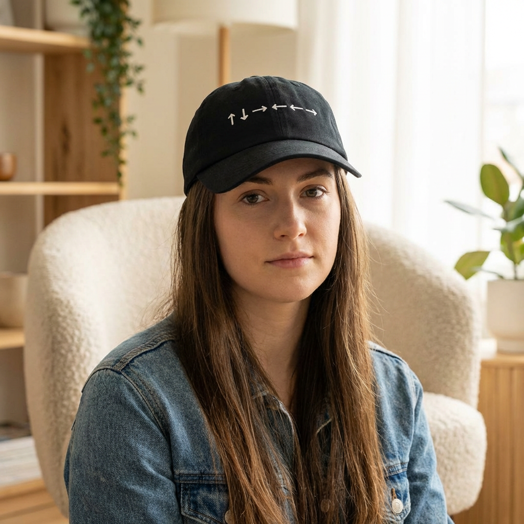 ADIO - Dad Cap – Black, One size