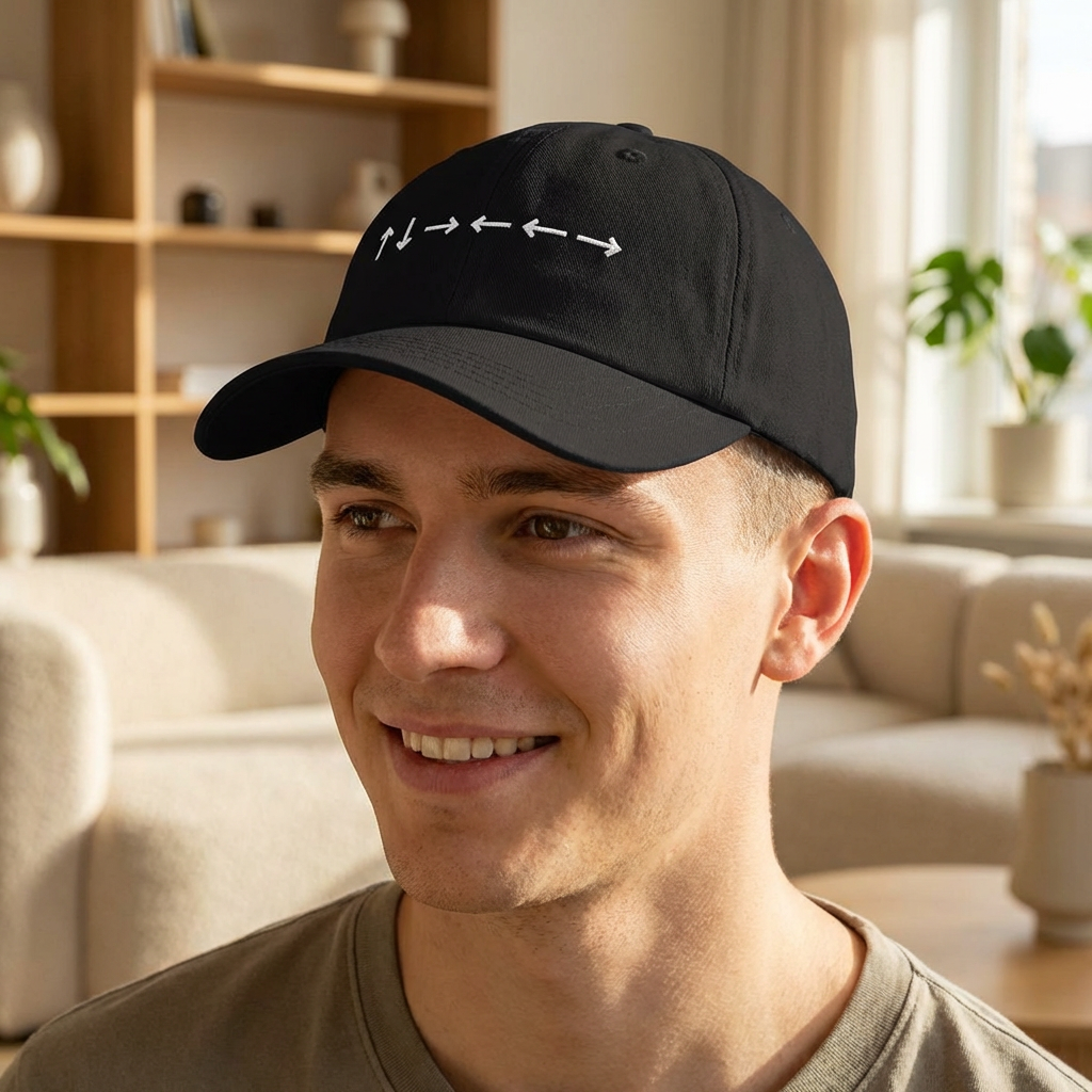 ADIO - Dad Cap – Black, One size