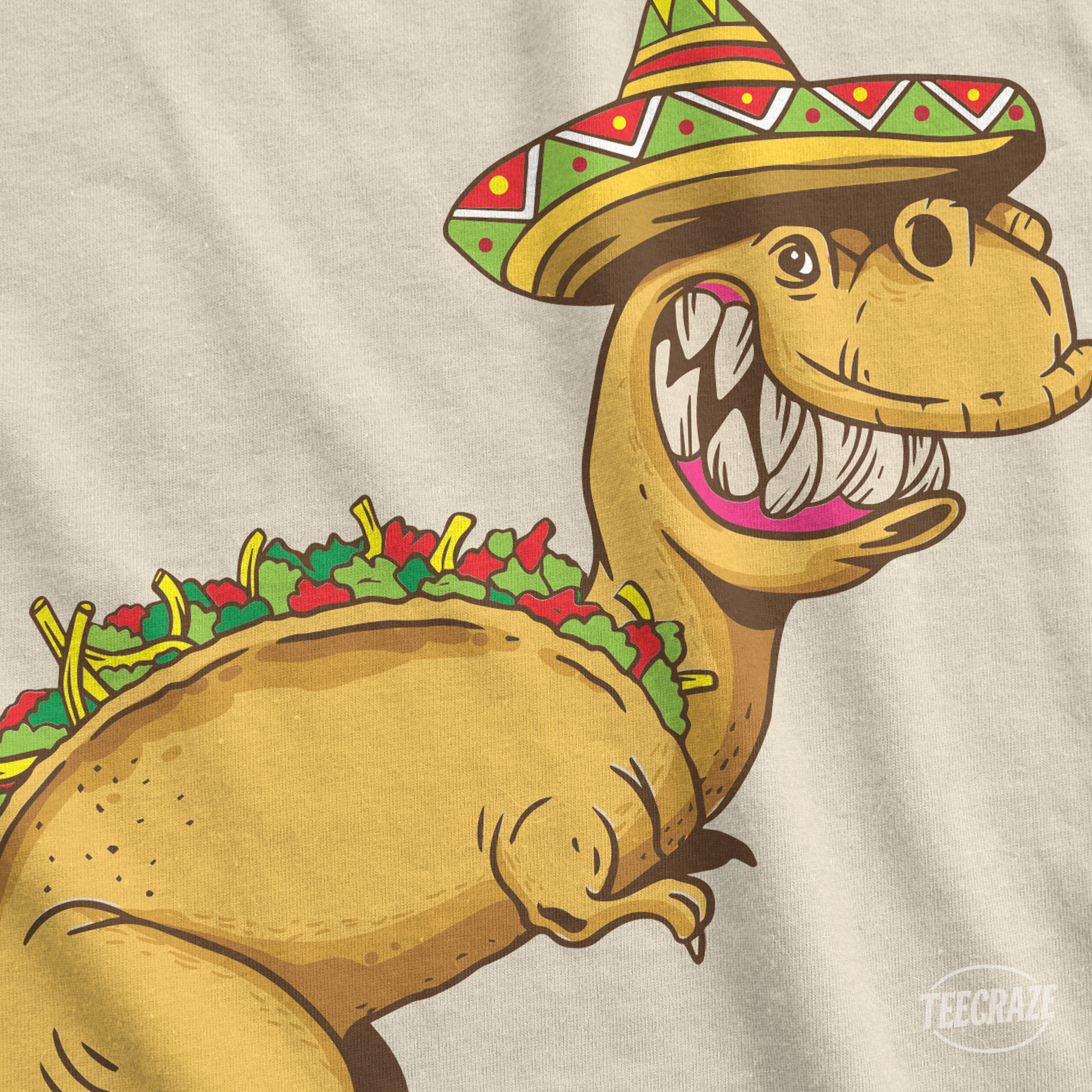 Tacosaurus Rex – Cinco Dino Style – Funny Taco Dinosaur Unisex T-Shirt product thumbnail image Tacosaurus Rex – Cinco Dino Style – Funny Taco Dinosaur Unisex T-Shirt product thumbnail image