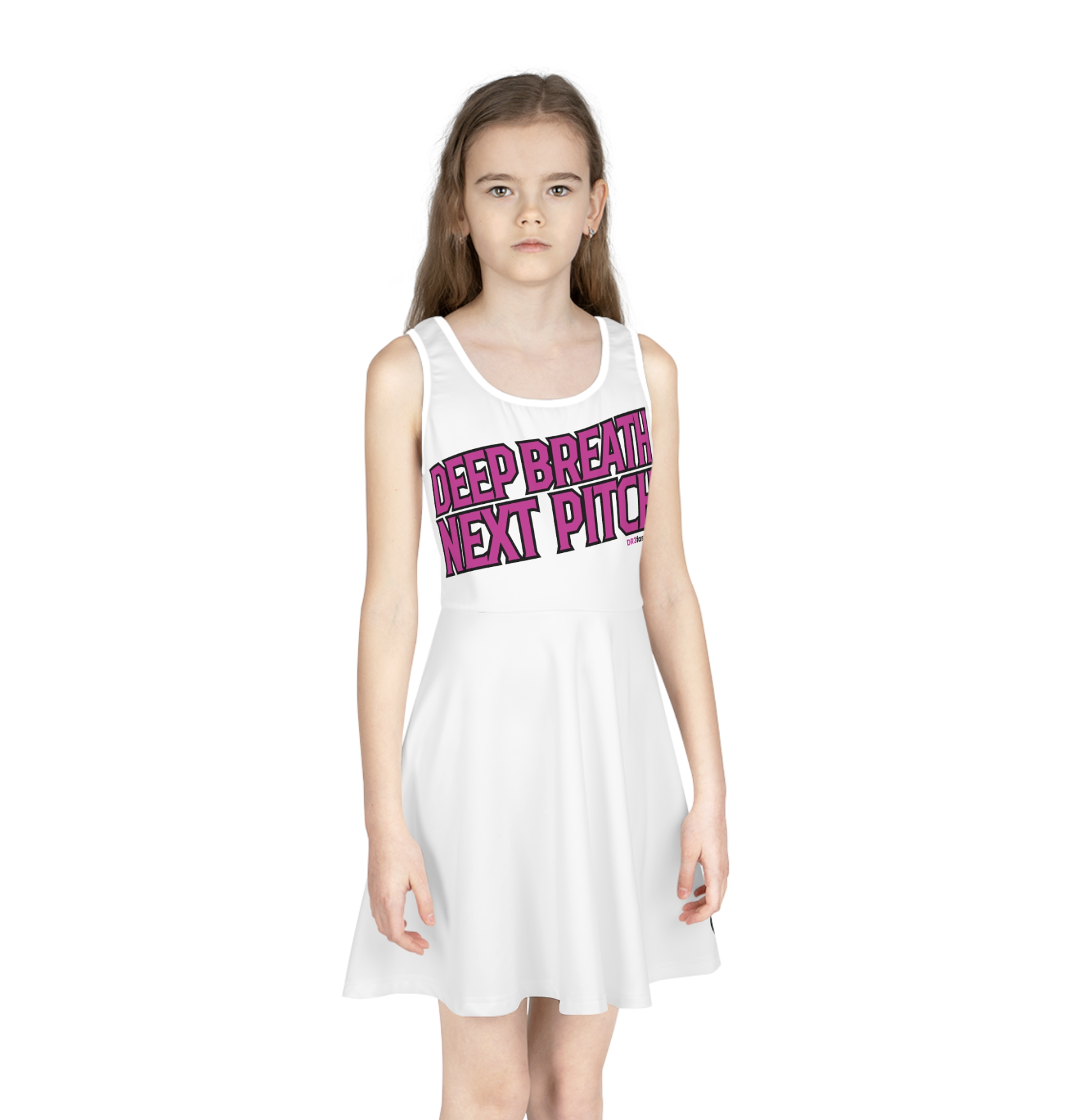 DR3 Sundress - "Deep Breath Next Pitch" Baseball Softball Team Dress product thumbnail image