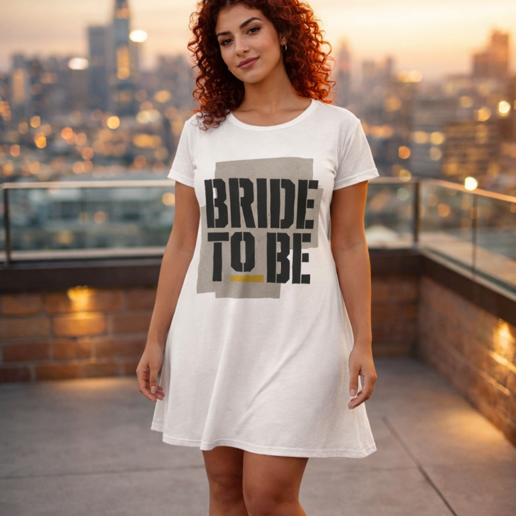 Bride to Be T‑Shirt Dress — Bridal Party 'Bridezillas' Bachelorette Dress product thumbnail image
