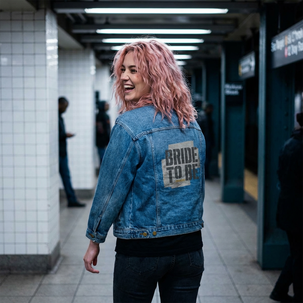 Denim Jacket - 'Bride To Be' Bridal Party Jacket