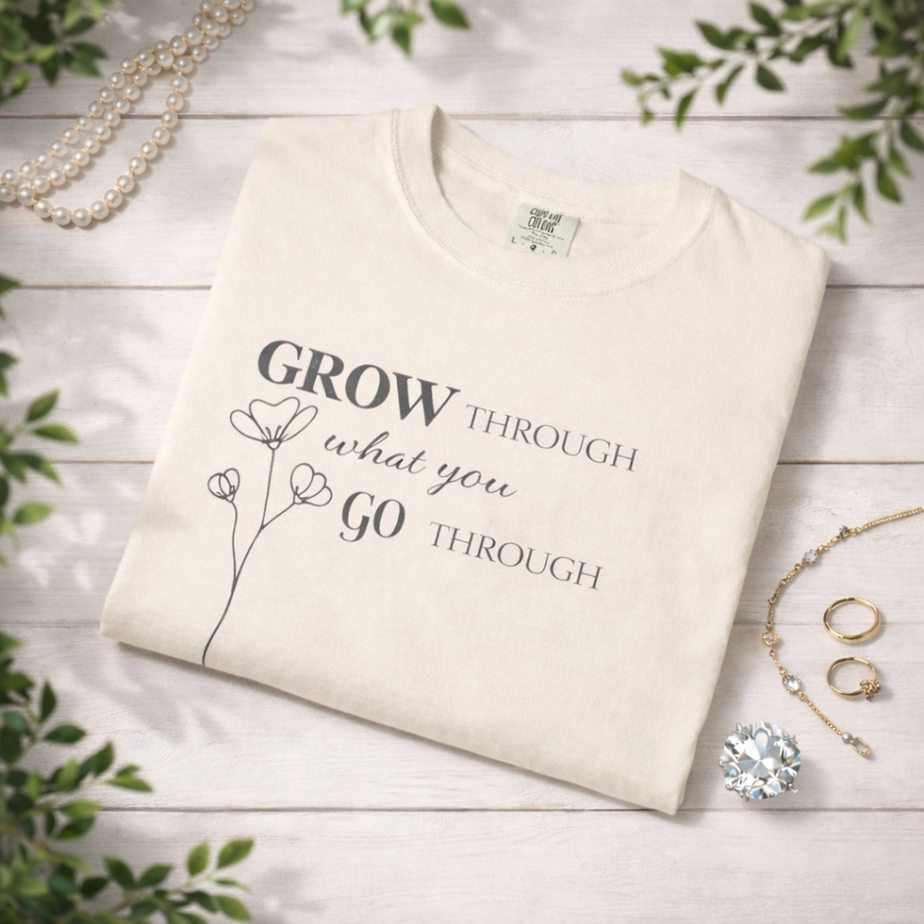 Grow Through What You Go Through T‑Shirt product thumbnail image