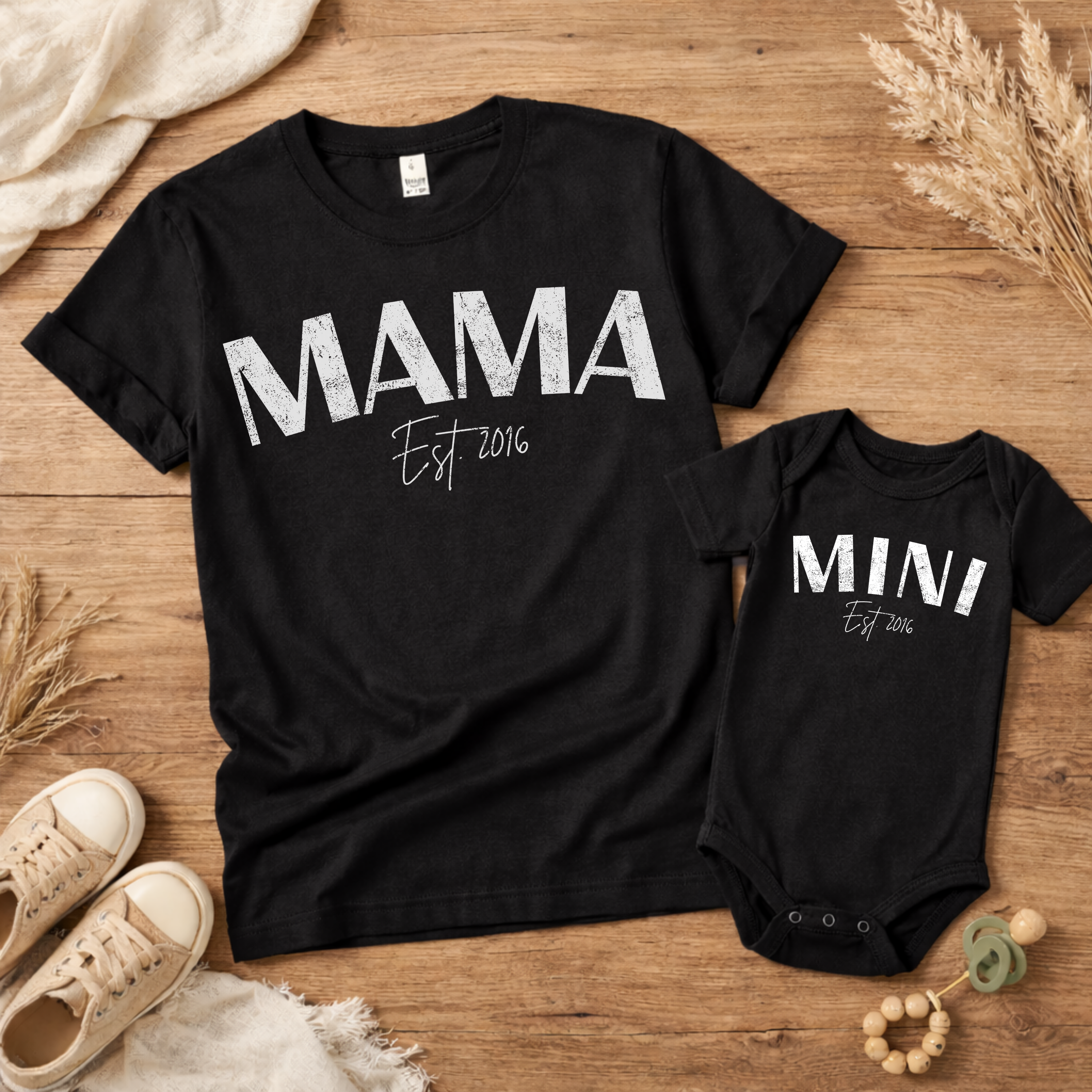 MAMA Matching Mini Gildan 5000 Short Sleeve Tshirt product thumbnail image MAMA Matching Mini Gildan 5000 Short Sleeve Tshirt product thumbnail image