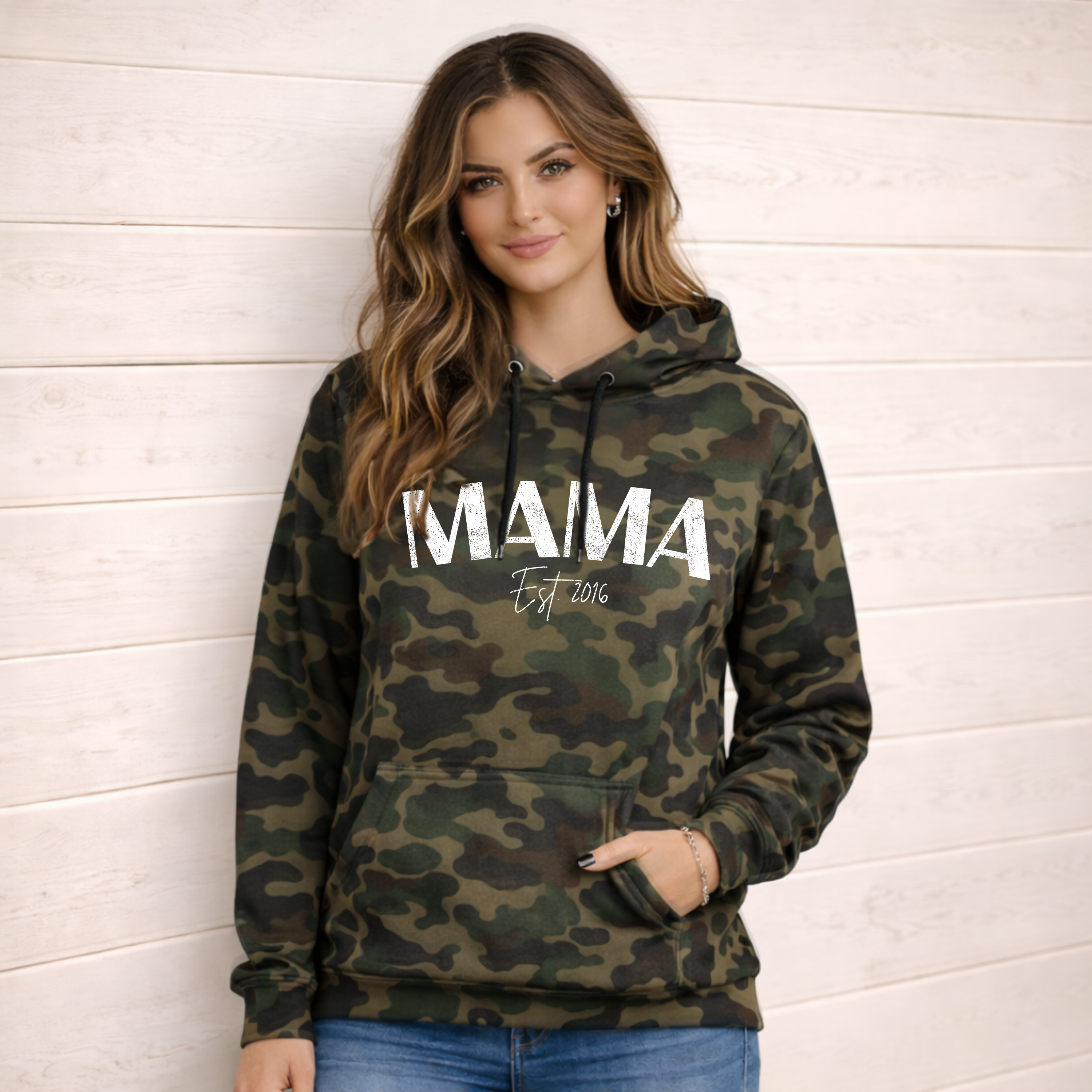 Camo Mama Independent Trading Company Heavyweight Hoodie product thumbnail image Camo Mama Independent Trading Company Heavyweight Hoodie product thumbnail image
