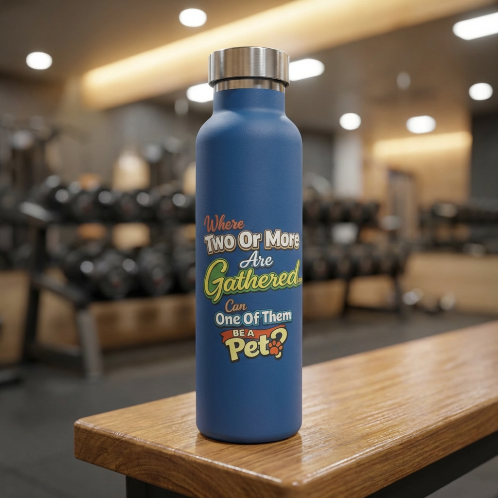 Where Two Or More Are Gathered | 22oz Insulated Bottle | Stainless Steel product thumbnail image