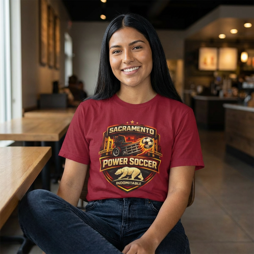 Sacramento Power Soccer Support T-Shirt
