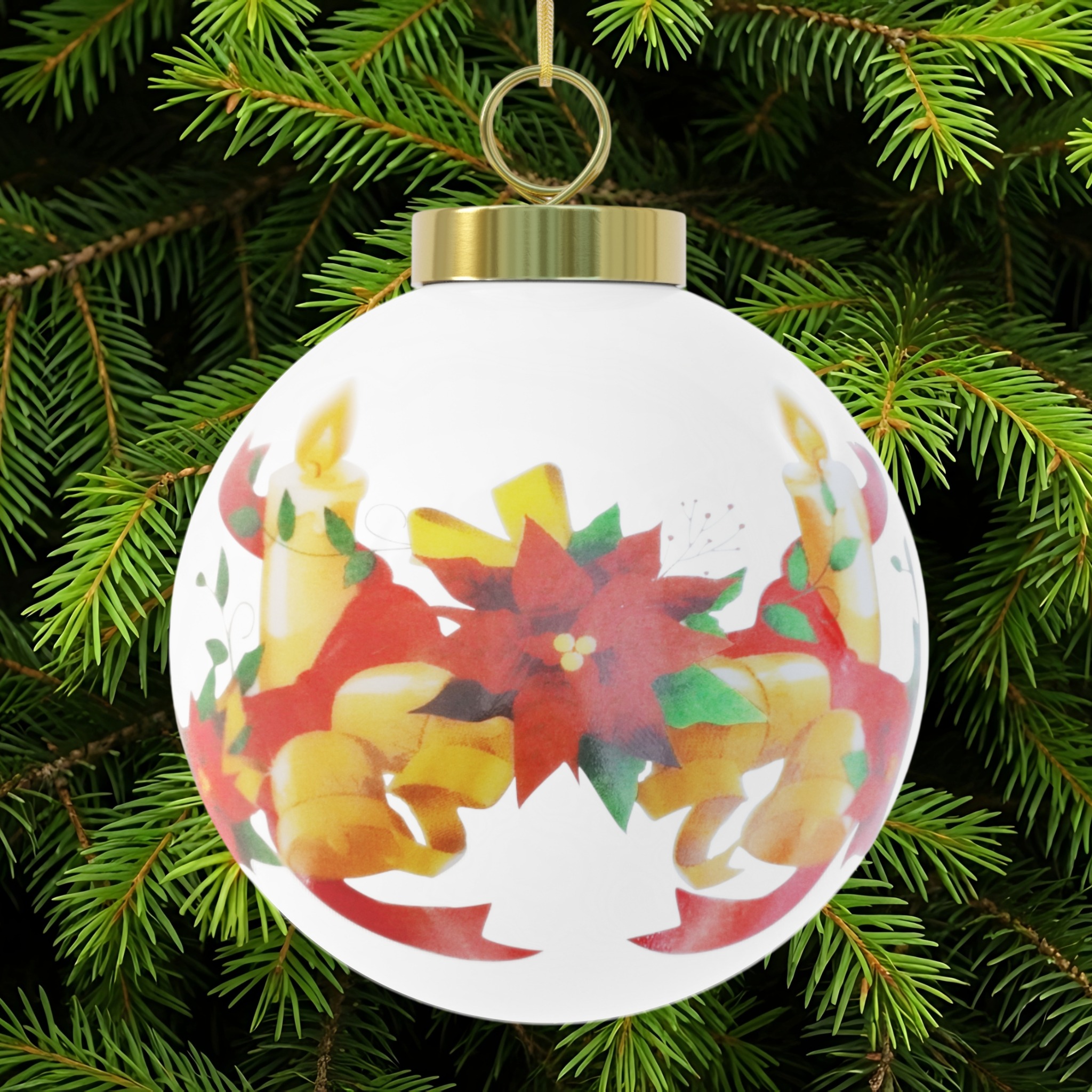 Personalized Christmas Ball Ornament product thumbnail image