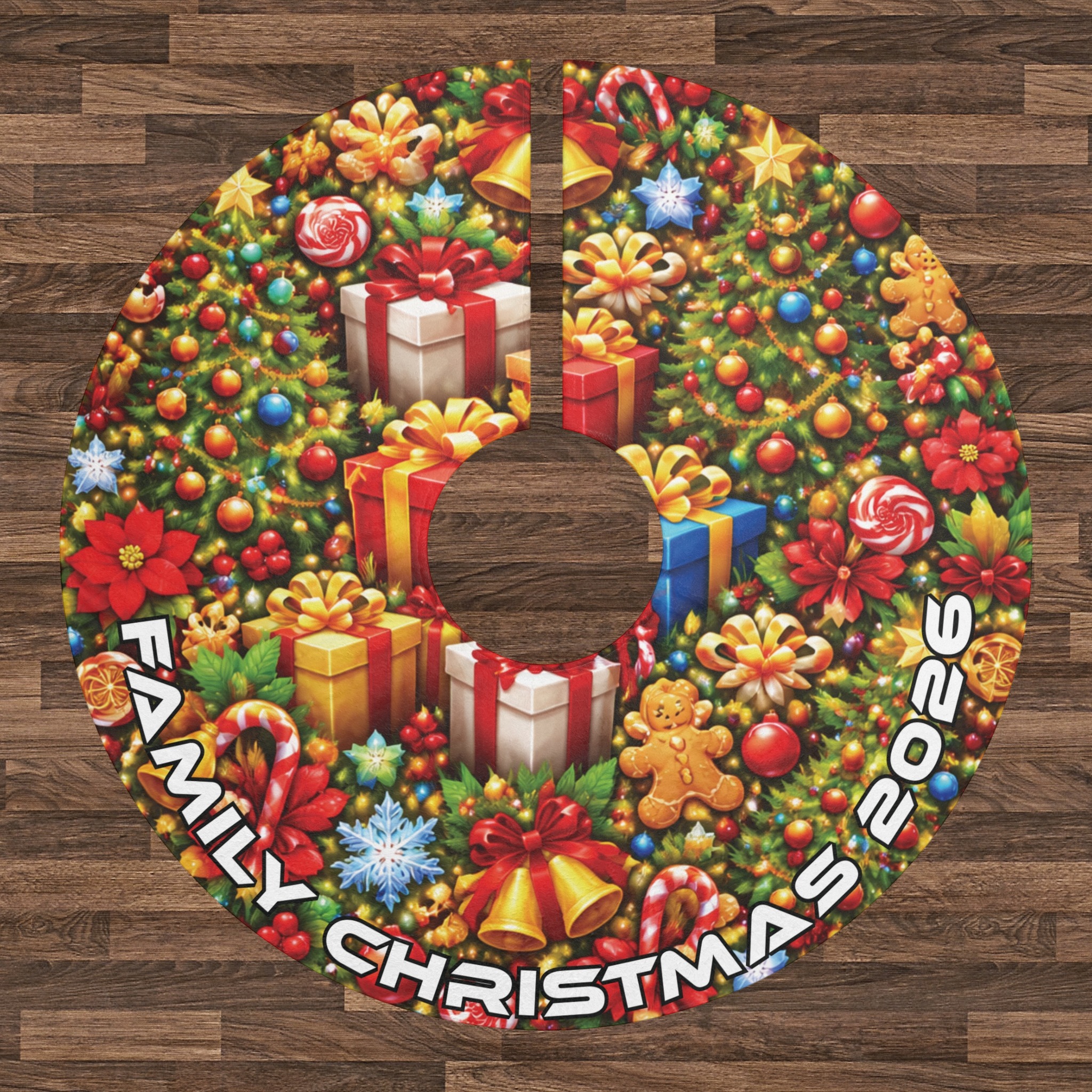 Custom Christmas Tree Skirts product thumbnail image Custom Christmas Tree Skirts product thumbnail image