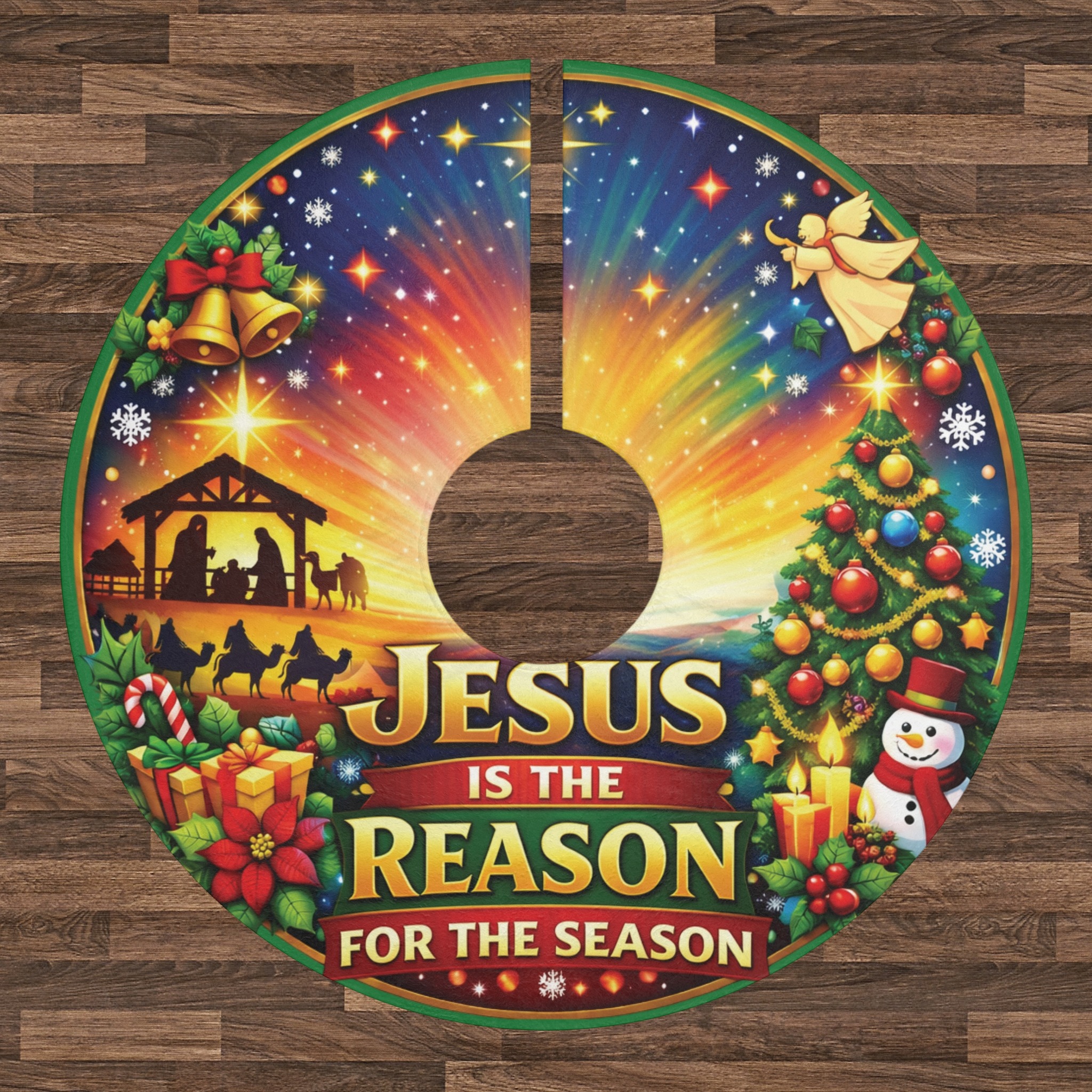 Custom Christmas Tree Skirts product thumbnail image