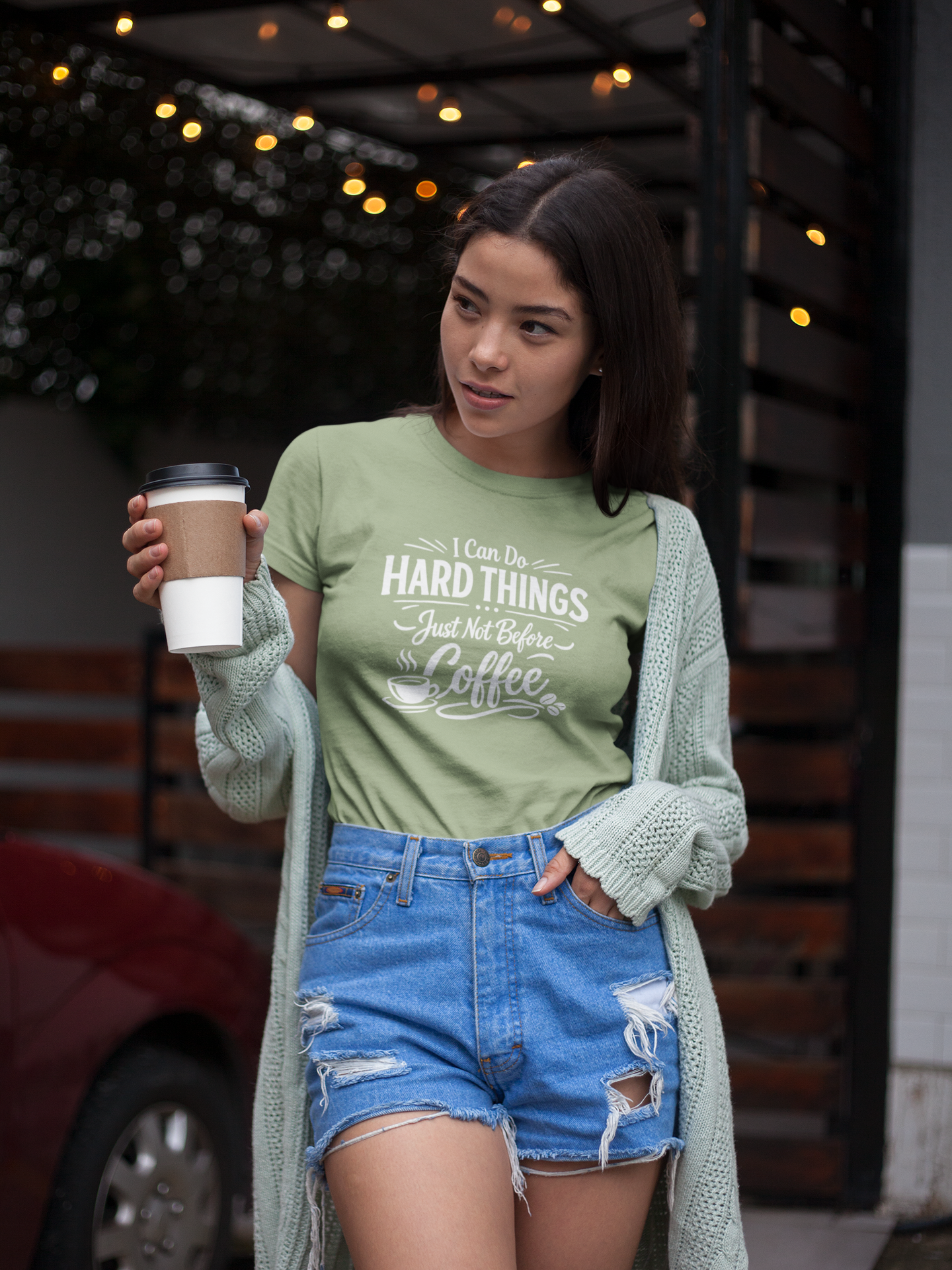 Coffee First, Then Hard Things Tee – Motivational Graphic Shirt for Women product thumbnail image Coffee First, Then Hard Things Tee – Motivational Graphic Shirt for Women product thumbnail image