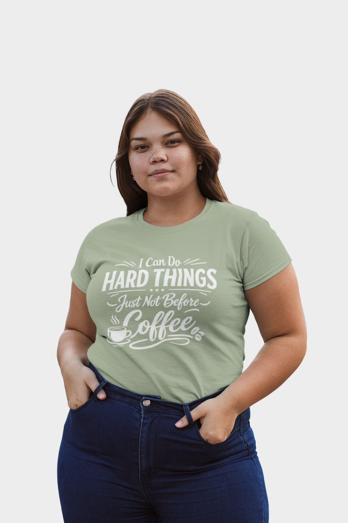 Coffee First, Then Hard Things Tee – Motivational Graphic Shirt for Women product thumbnail image Coffee First, Then Hard Things Tee – Motivational Graphic Shirt for Women product thumbnail image