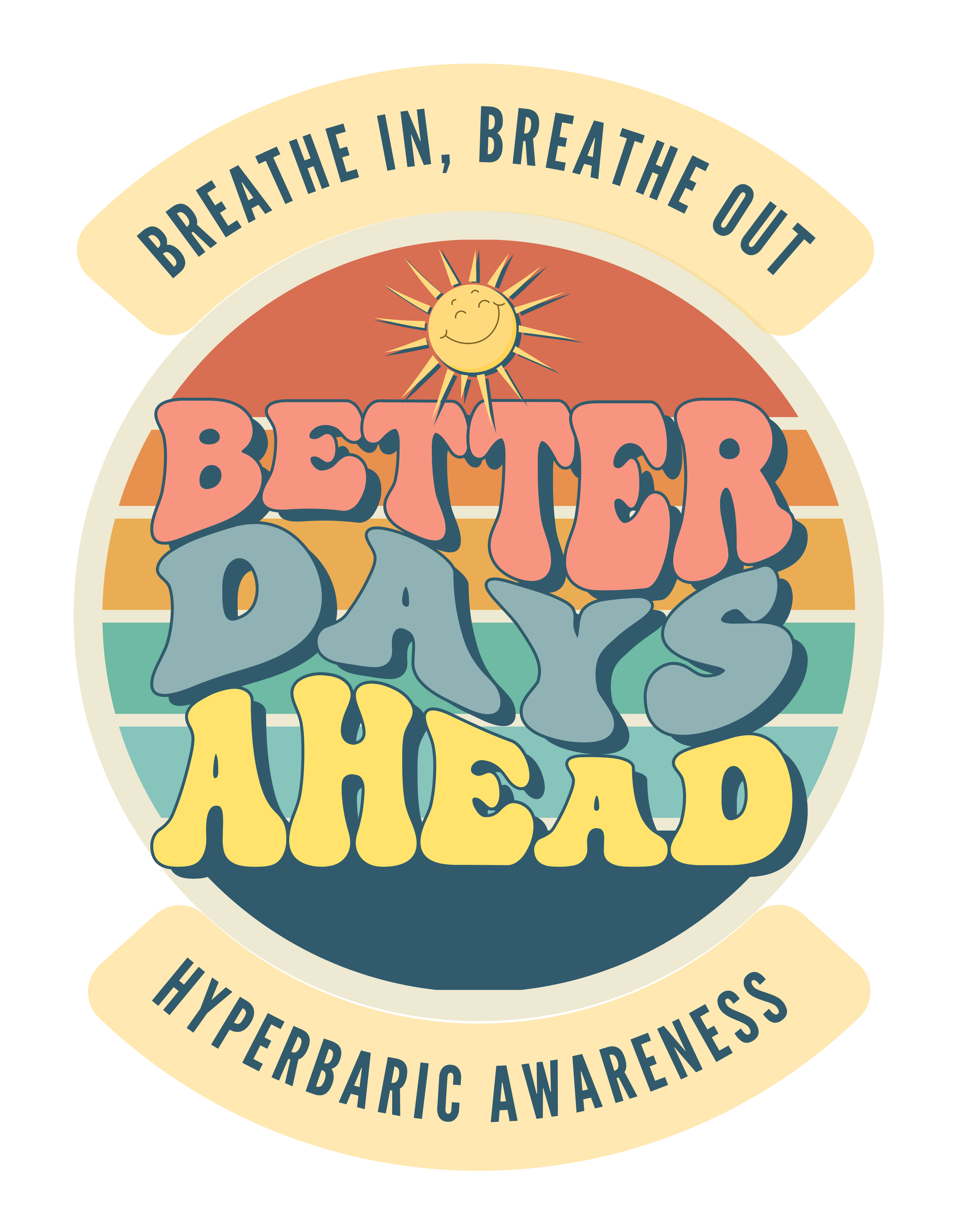 "Better Days Ahead"  — ‘Breathe In, Breathe Out’ Hyperbaric Awareness Women’s Tank Top product thumbnail image