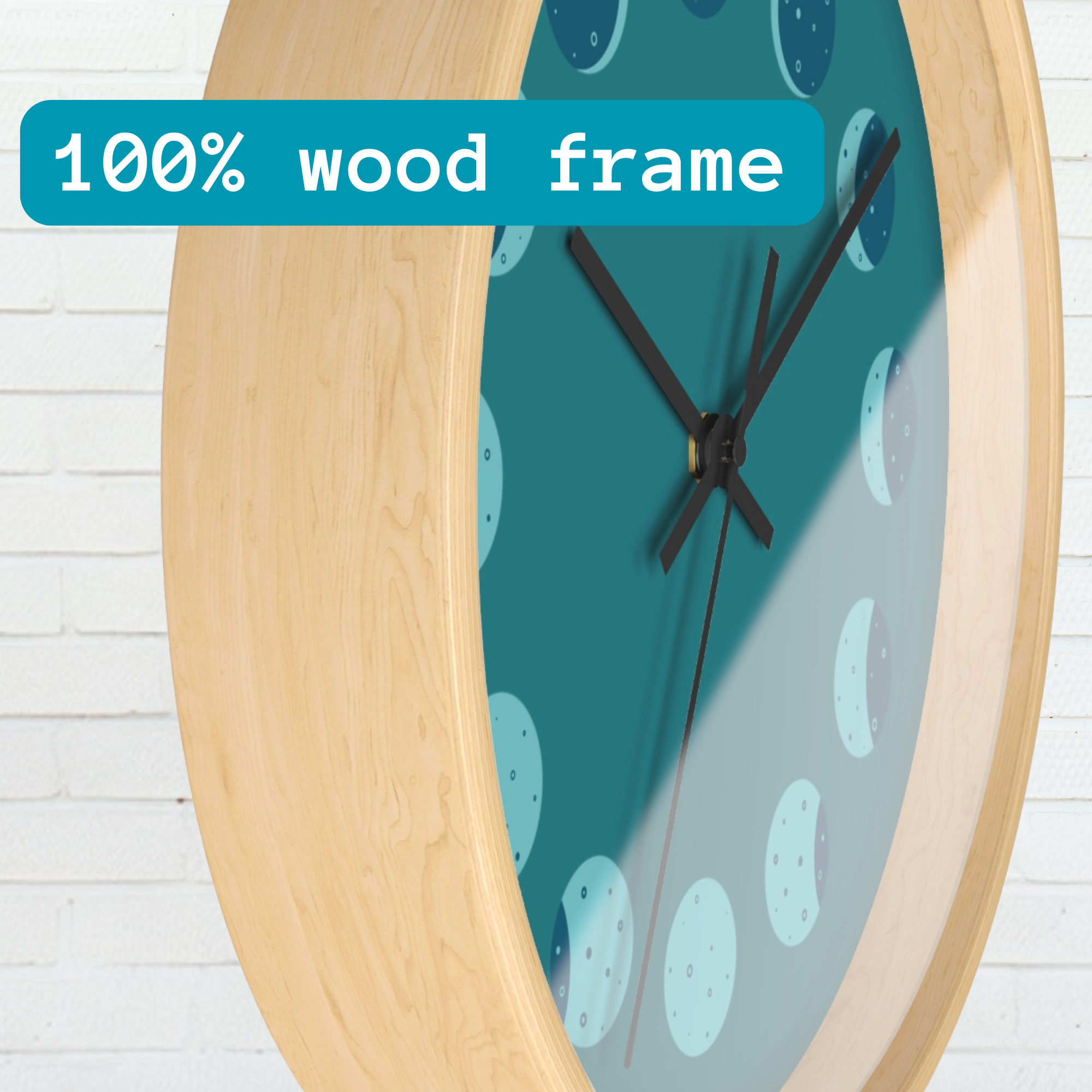 Many Moons Wall Clock product thumbnail image Many Moons Wall Clock product thumbnail image