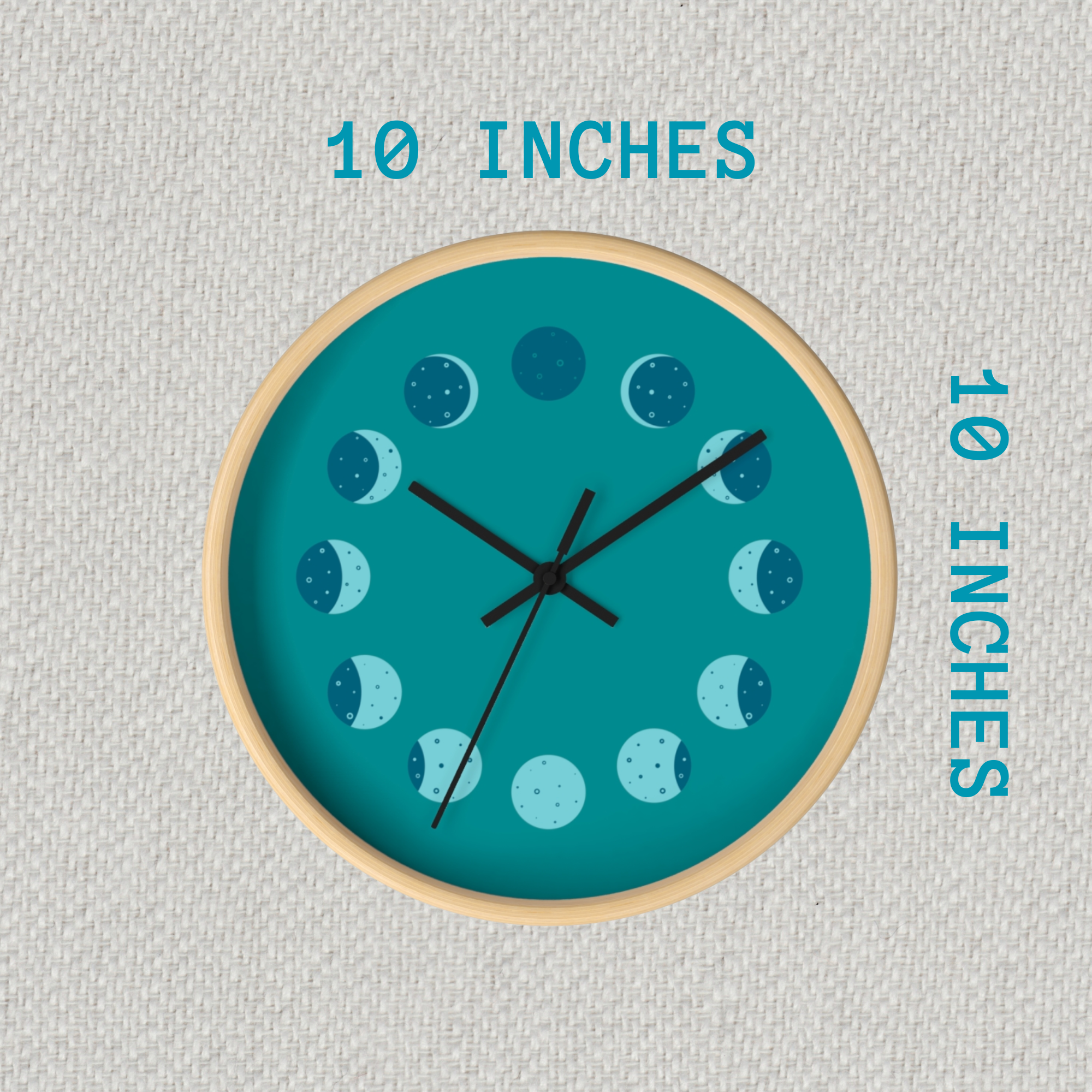 Many Moons Wall Clock product thumbnail image