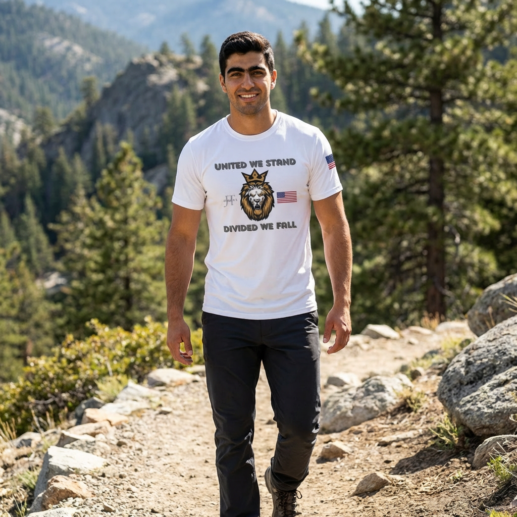Jimmy T's Apparel United We Stand Unisex Polyester Tee 