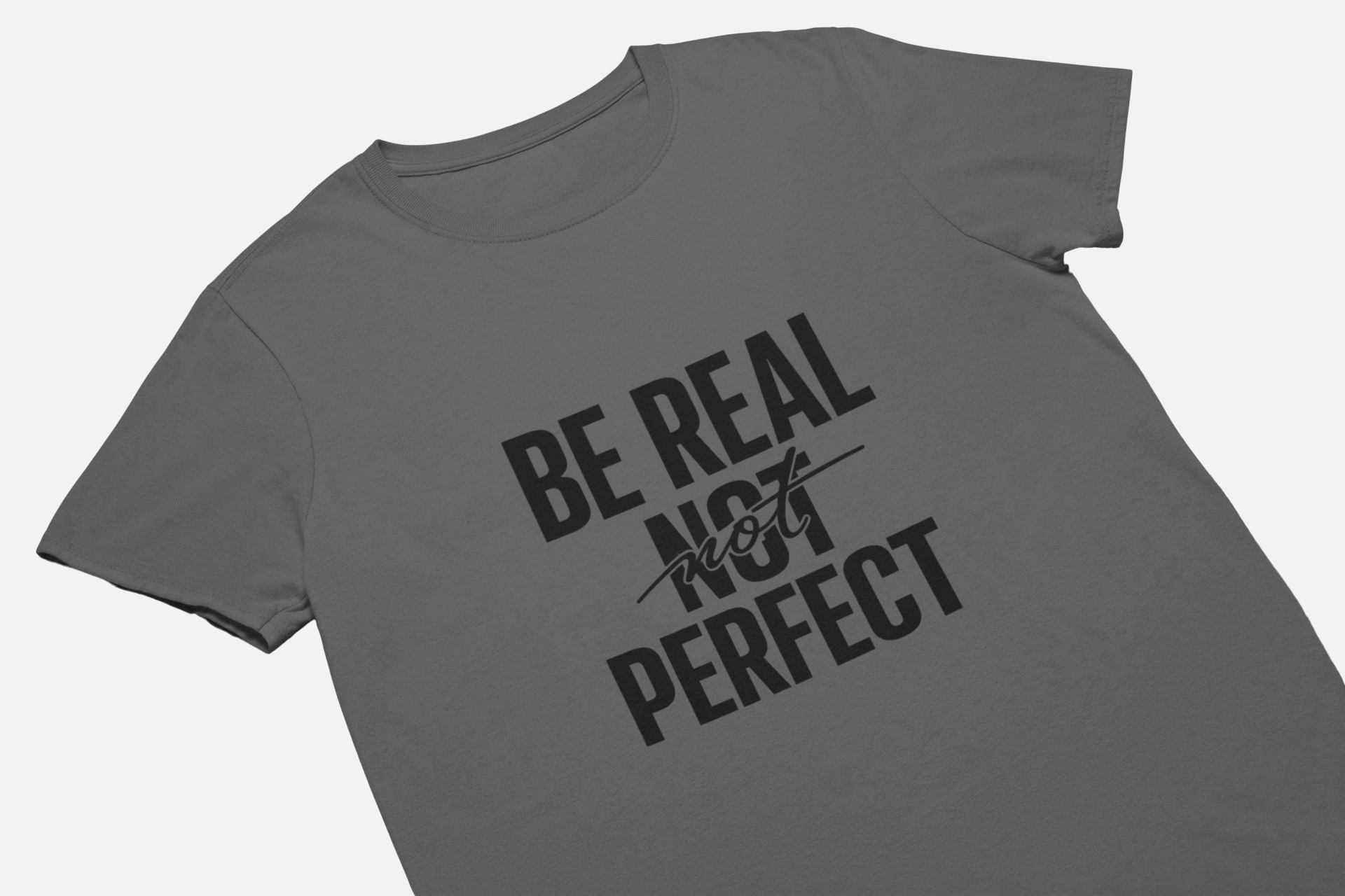 Authentic Vibes Tee – Be Real Be You Shirt for Women | Self-Love &amp; Confidence Graphic T-Shirt product thumbnail image