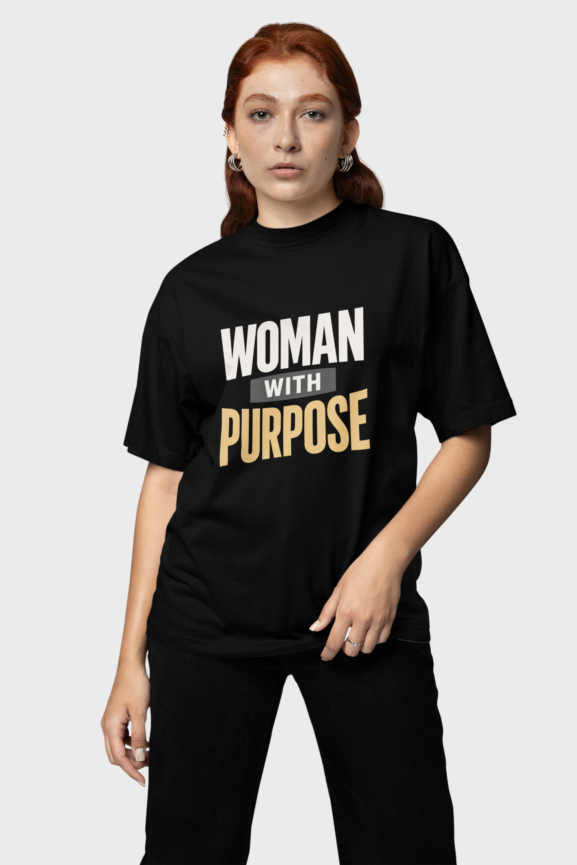 Empowered Woman Tee – Confidence & Self-Worth Shirt for Women | Inspirational Graphic T-Shirt product thumbnail image Empowered Woman Tee – Confidence & Self-Worth Shirt for Women | Inspirational Graphic T-Shirt product thumbnail image