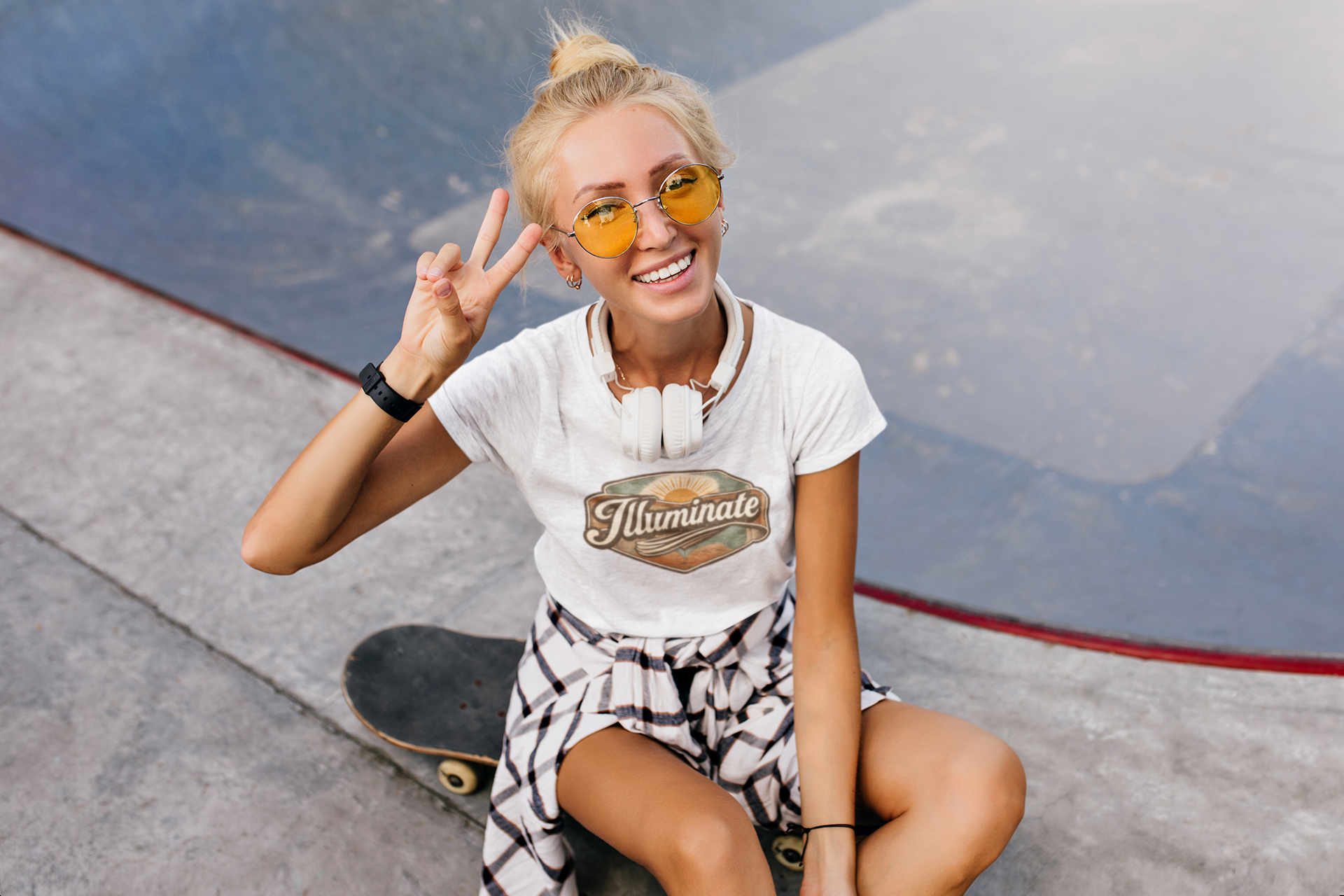 Illuminate Vintage Sunrise Tee