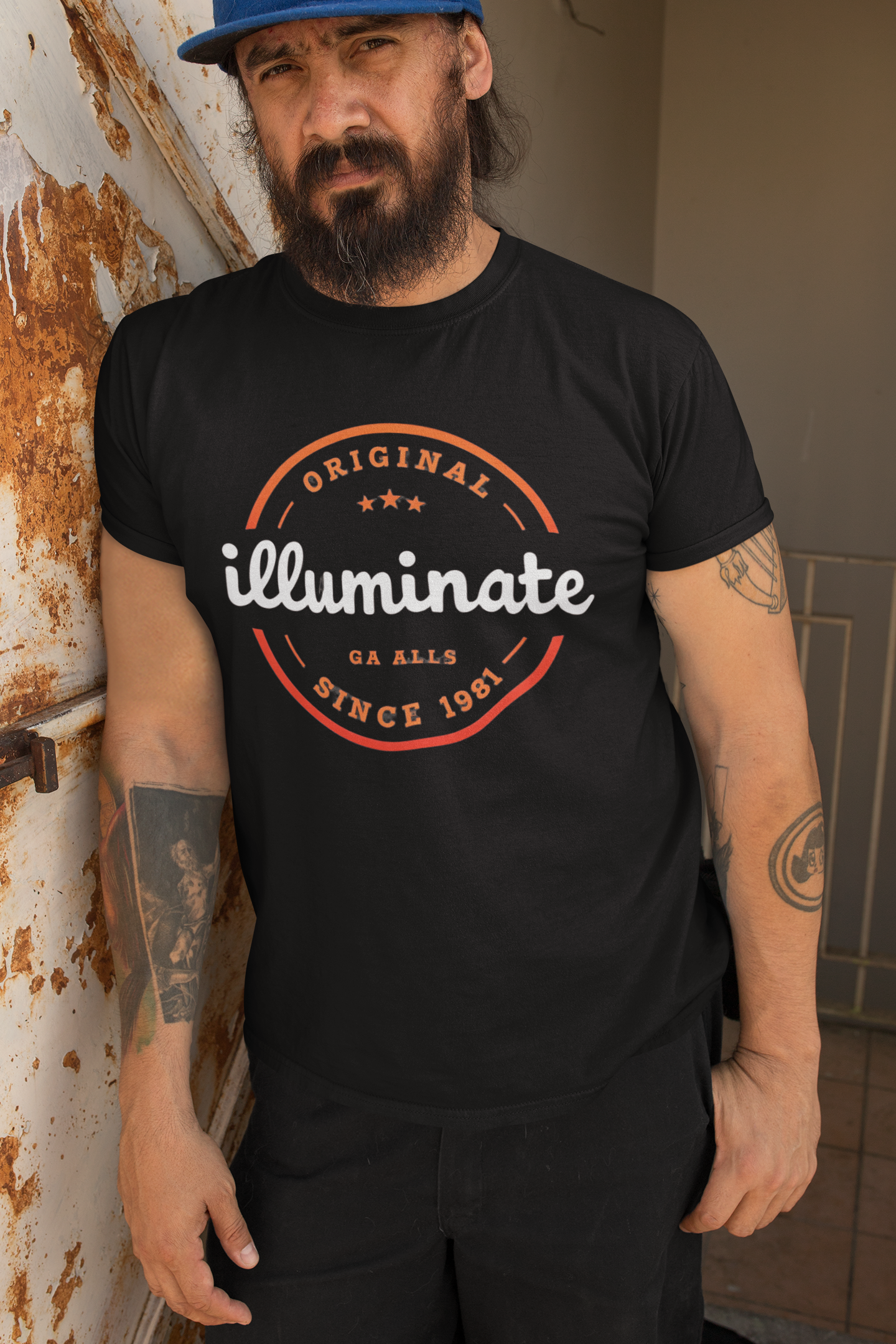 Illuminate Vintage Classic T-Shirt — "Illuminate GA AILS Since 1981" Retro Logo Tee product thumbnail image