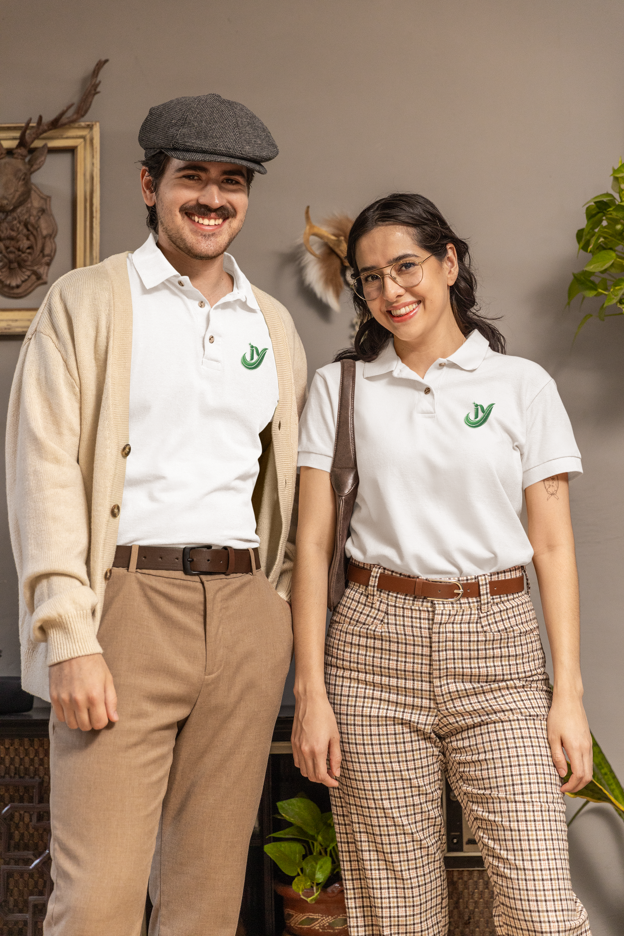 Embroidered Green Illuminate Yourself Logo Polo Under Armor Shirt