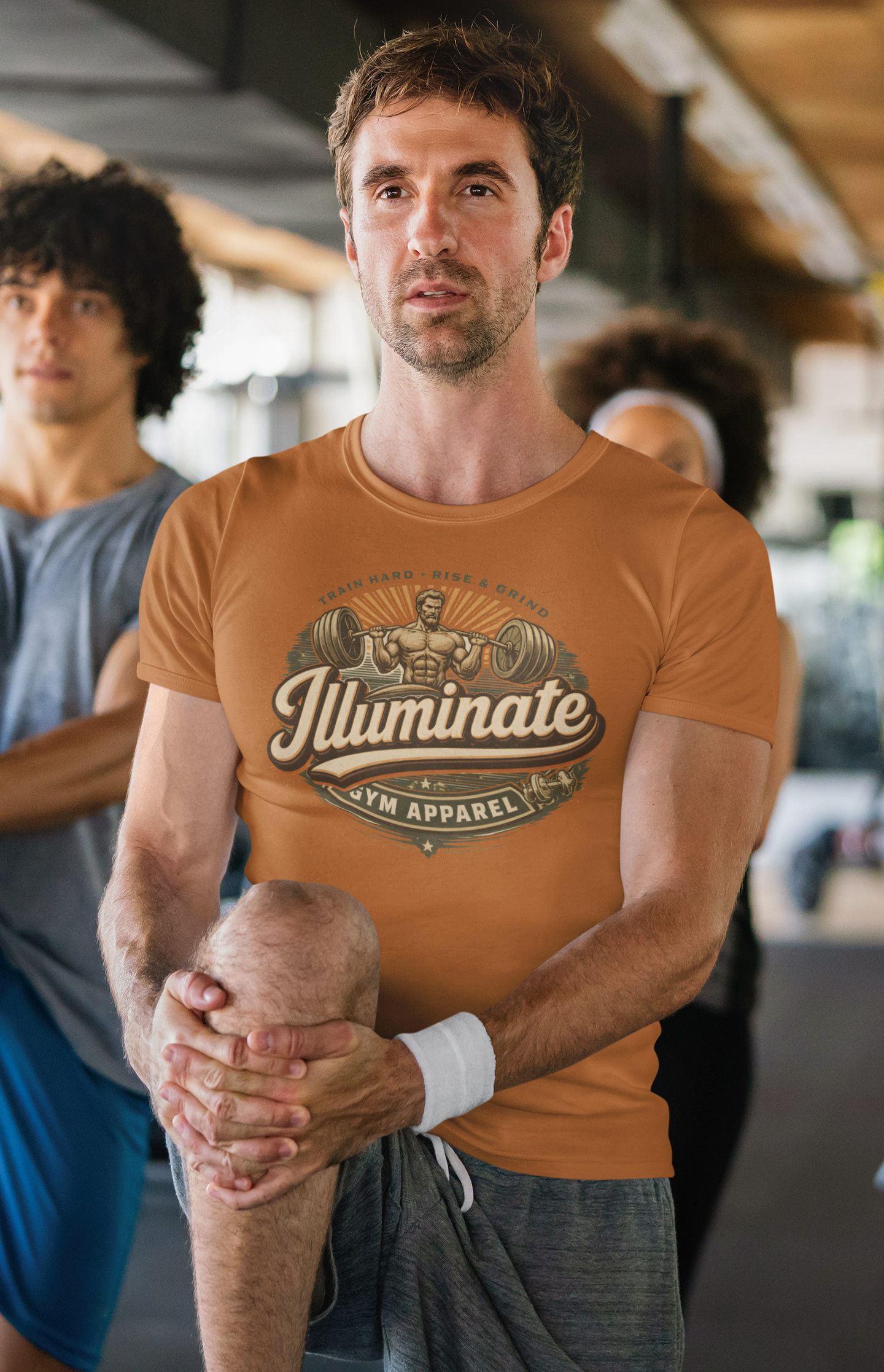 Illuminate Gym Apparel Men's Moisture-Wicking Workout Tee product thumbnail image