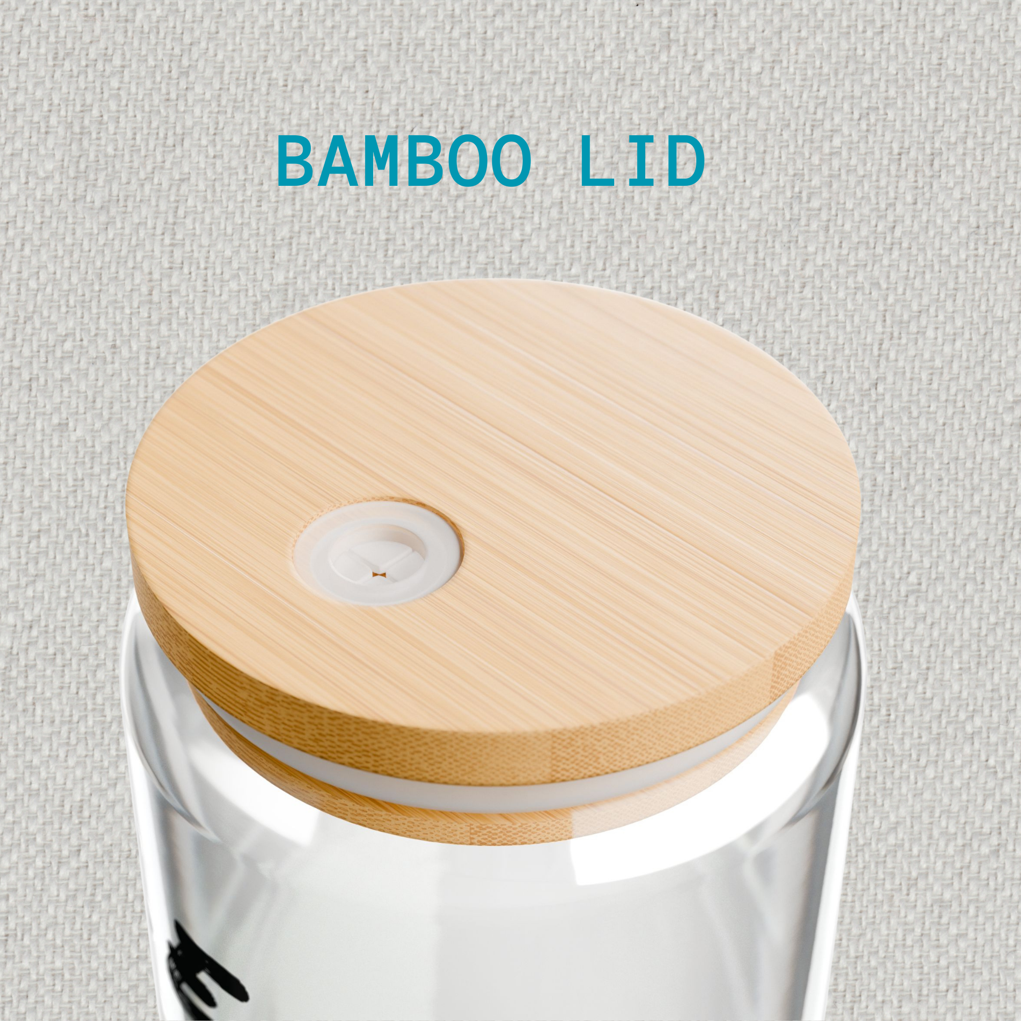 Legendary Glass Tumbler with Straw &amp; Bamboo Lid product thumbnail image