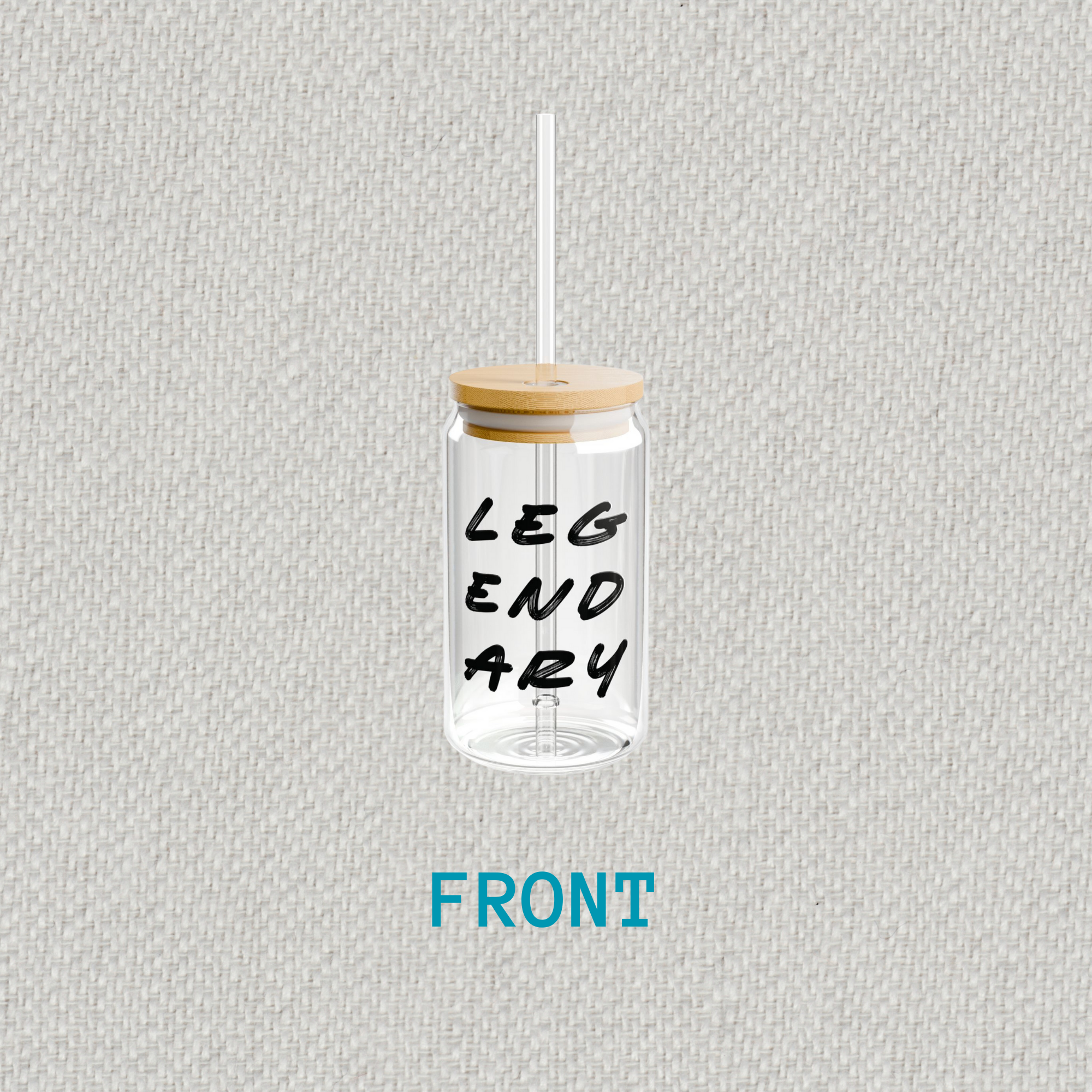 Legendary Glass Tumbler with Straw & Bamboo Lid product thumbnail image Legendary Glass Tumbler with Straw & Bamboo Lid product thumbnail image