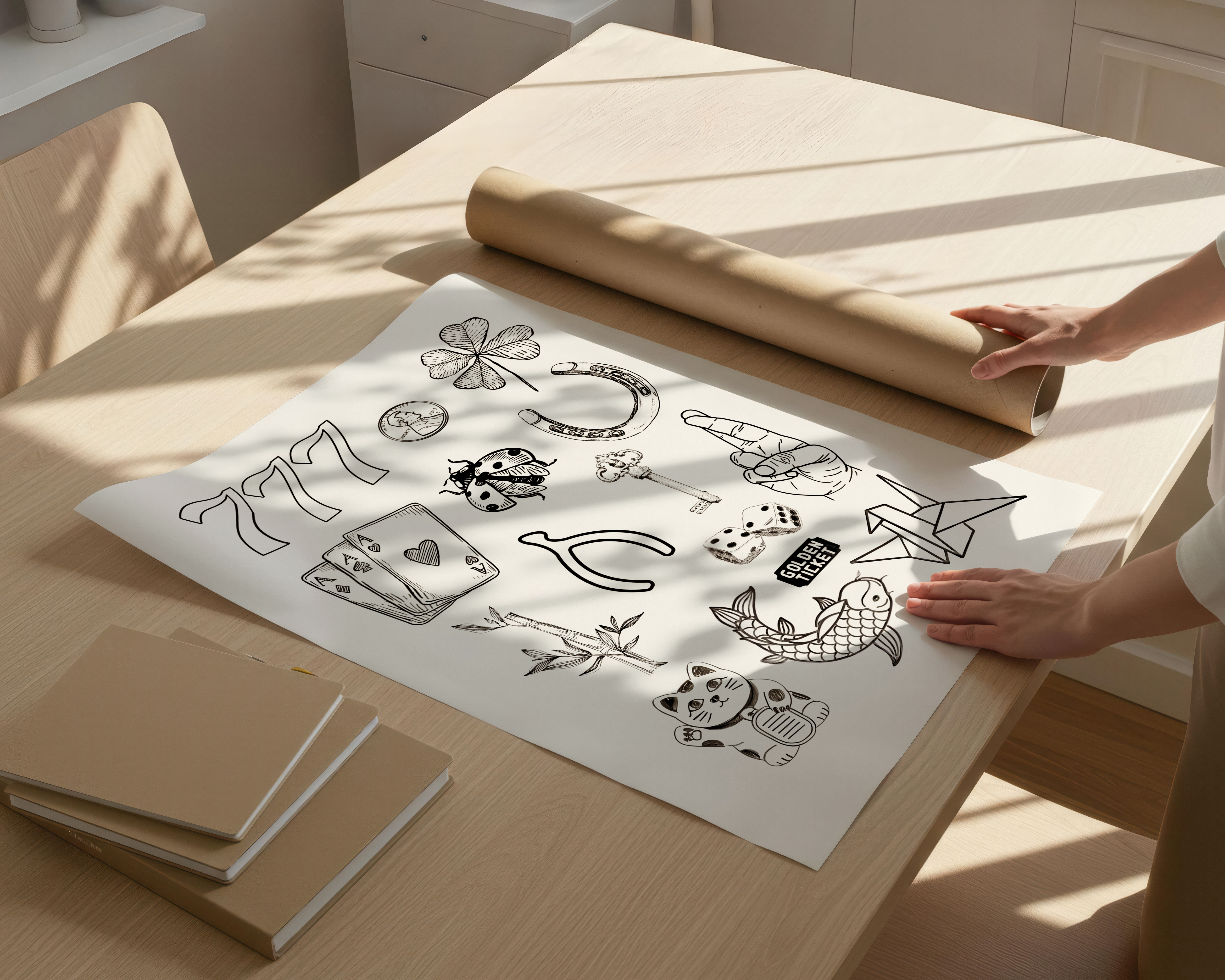 Lucky Charms Print - 12" x 18" / 18" x 24" / 16" x 20" / 18" x 24" / 20" x 30" / 24" x 36" product thumbnail image