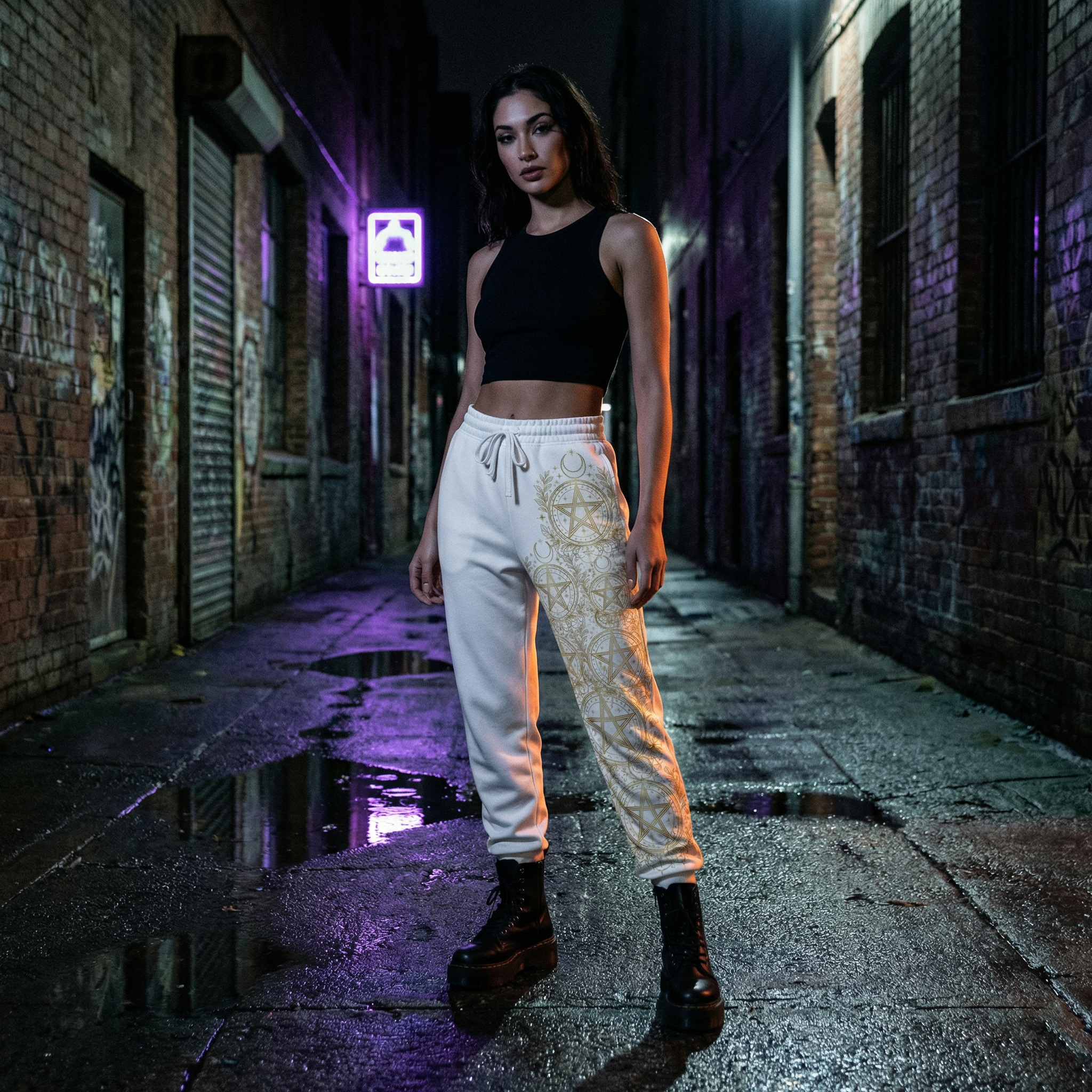 Celestial Pentacle Joggers — The Voind Collection