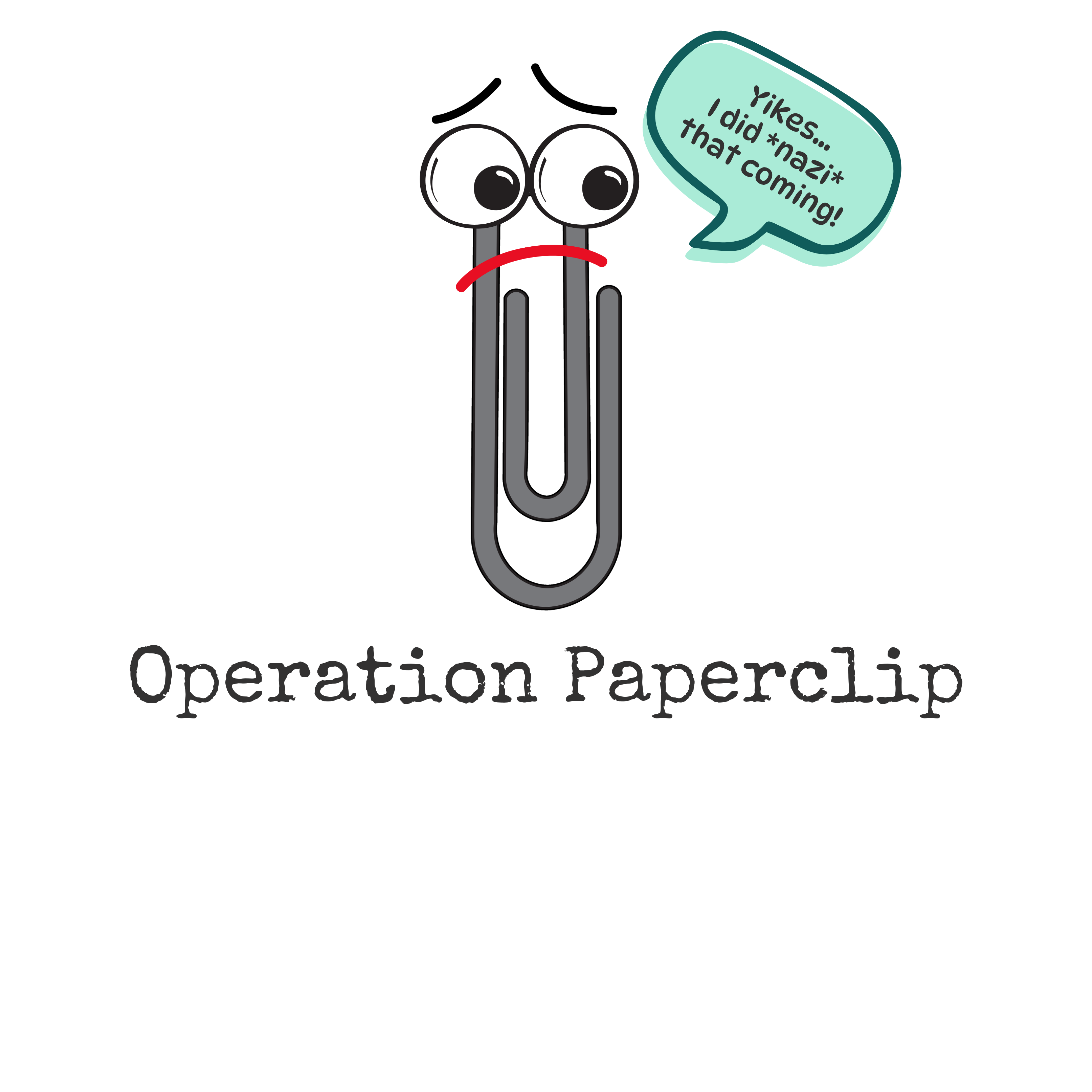 Operation Paperclip Unisex Tee product thumbnail image