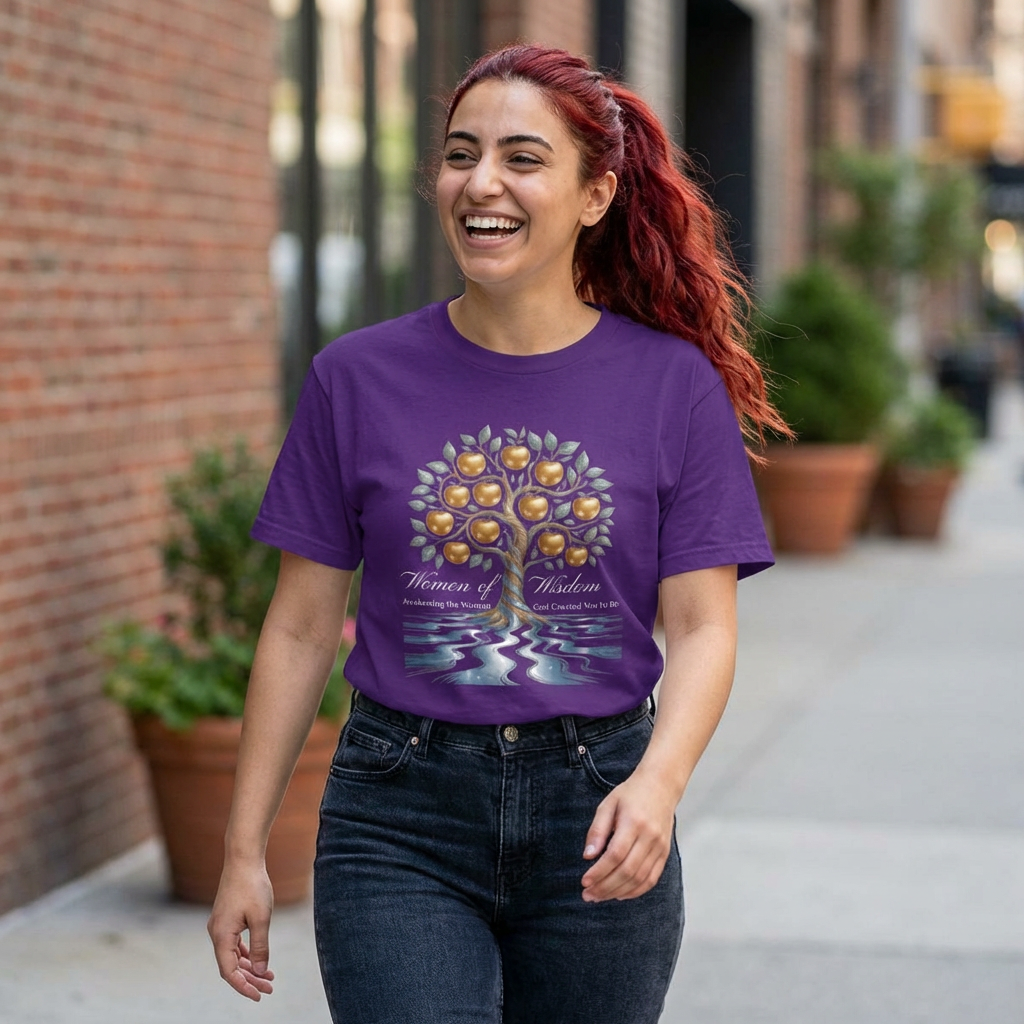 Women of Wisdom Retreat-Awakening the Woman God Created You to Be/ Short sleeves T-shirt product thumbnail image