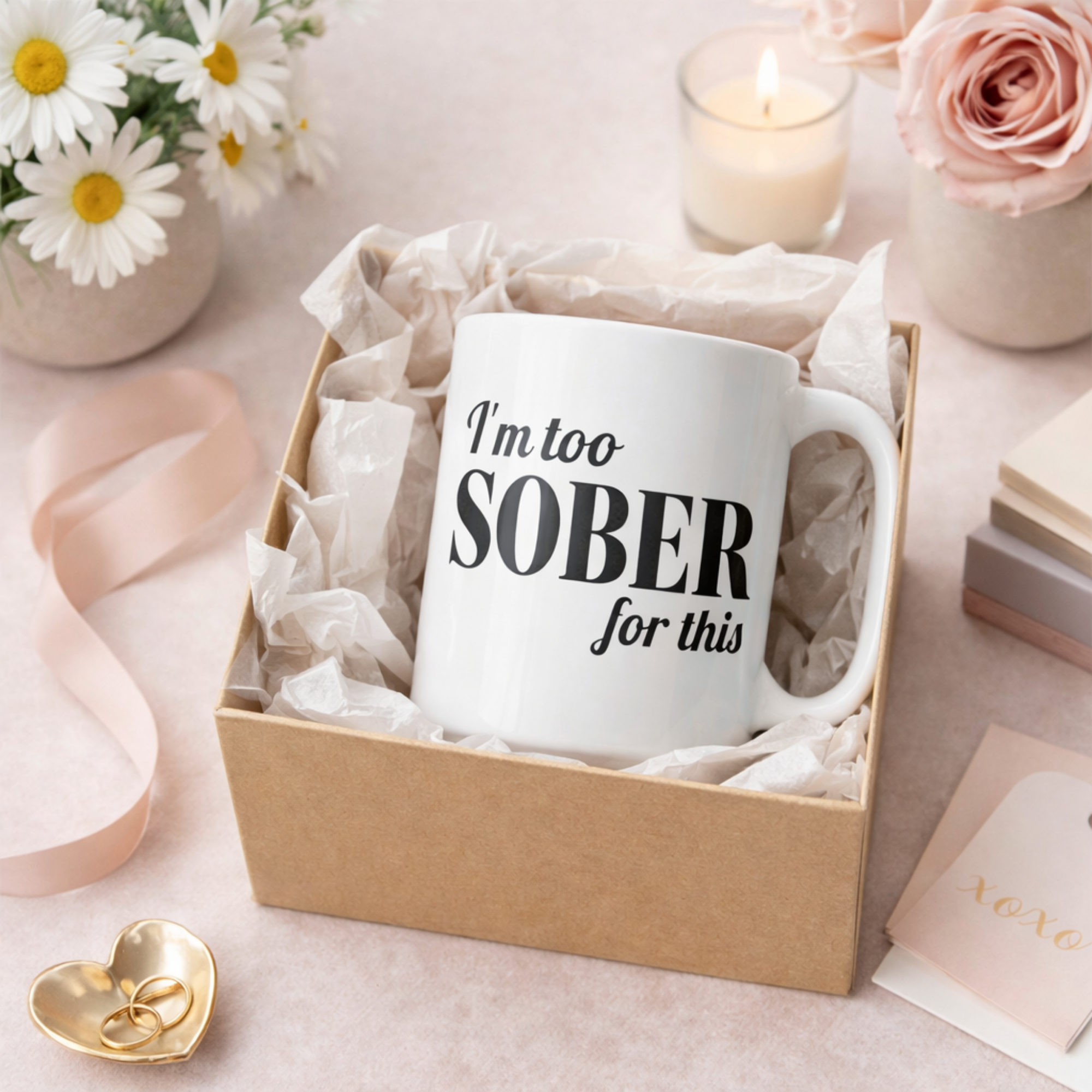 Im Too Sober for This Mug | Ceramic Coffee Cup product thumbnail image Im Too Sober for This Mug | Ceramic Coffee Cup product thumbnail image