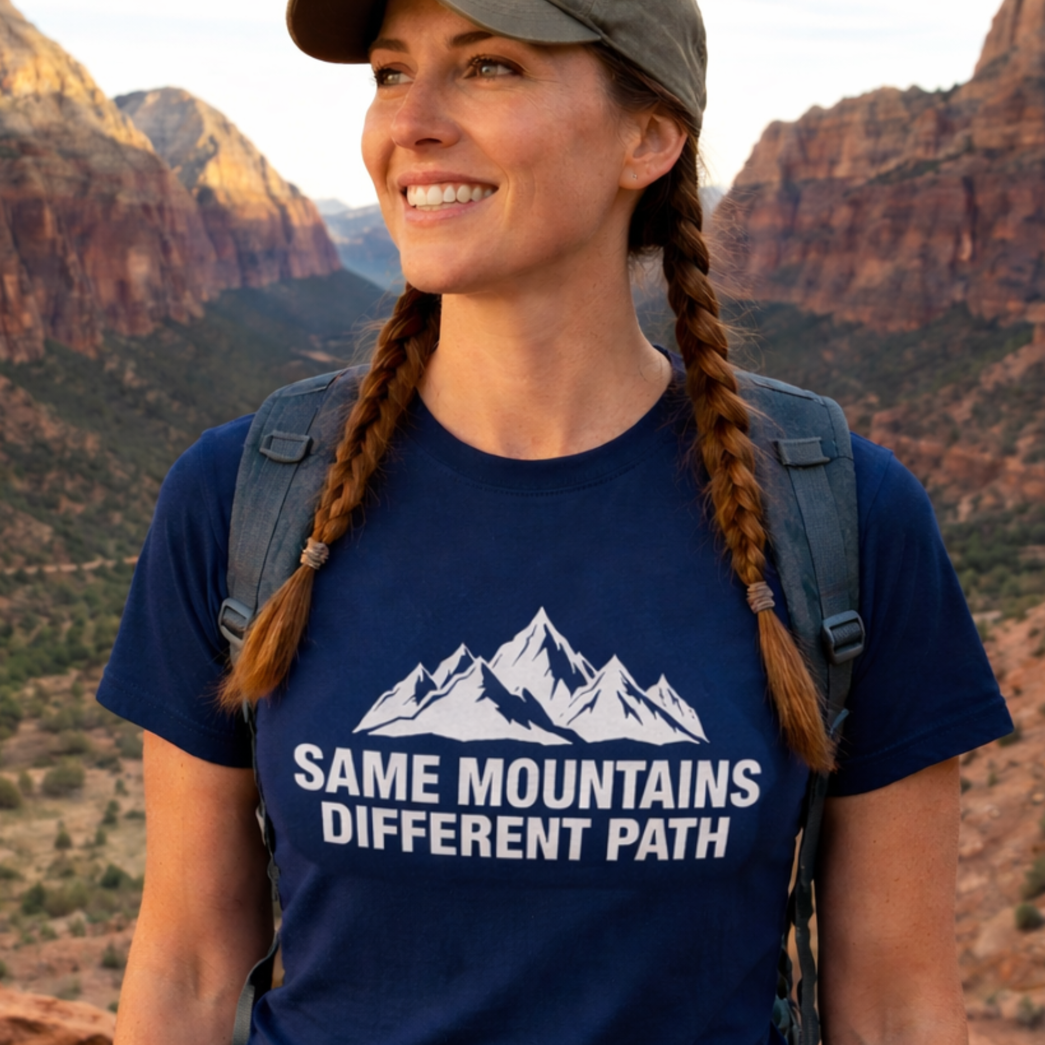 Different Path Short-Sleeve Tee