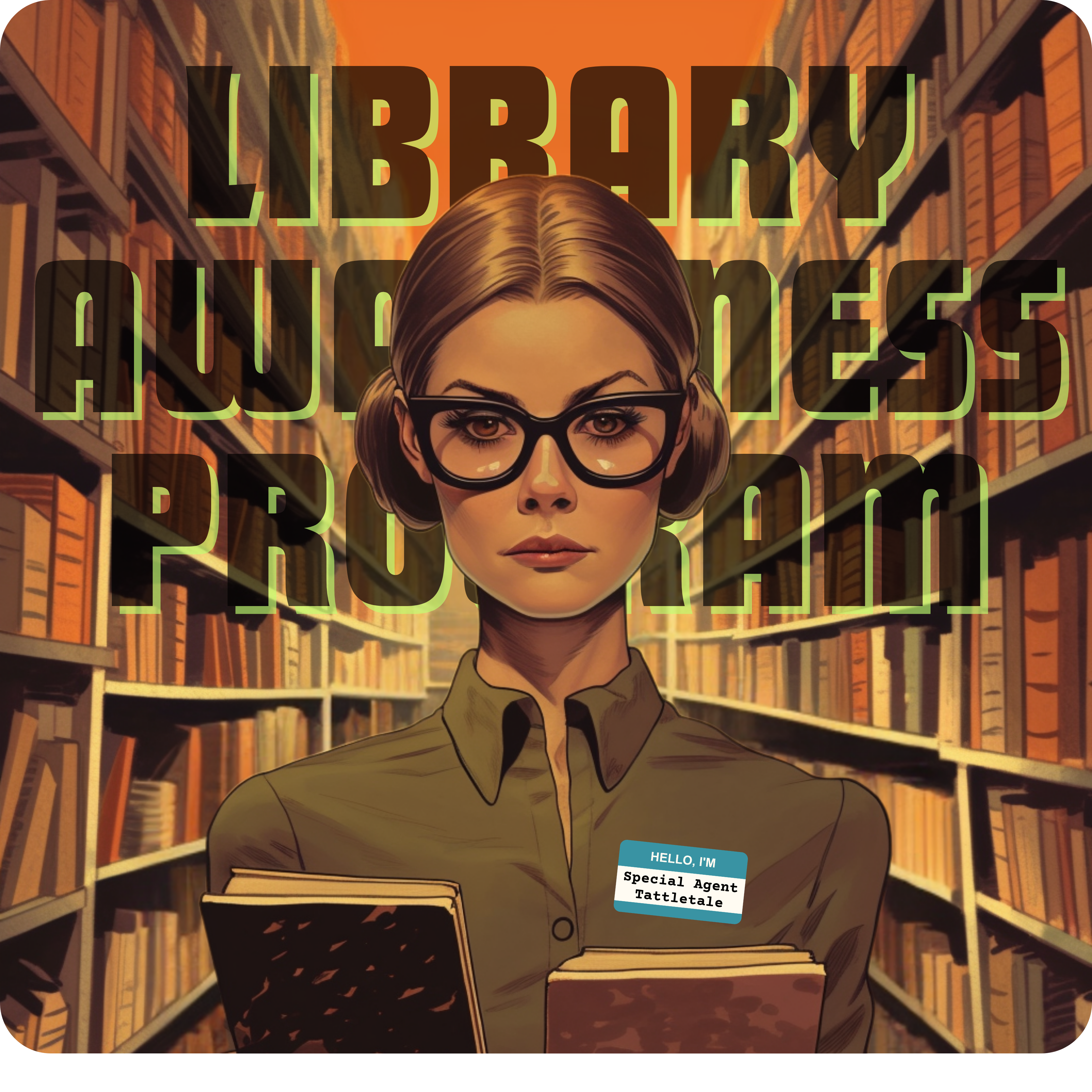 Library Awareness Program Unisex Tee product thumbnail image Library Awareness Program Unisex Tee product thumbnail image