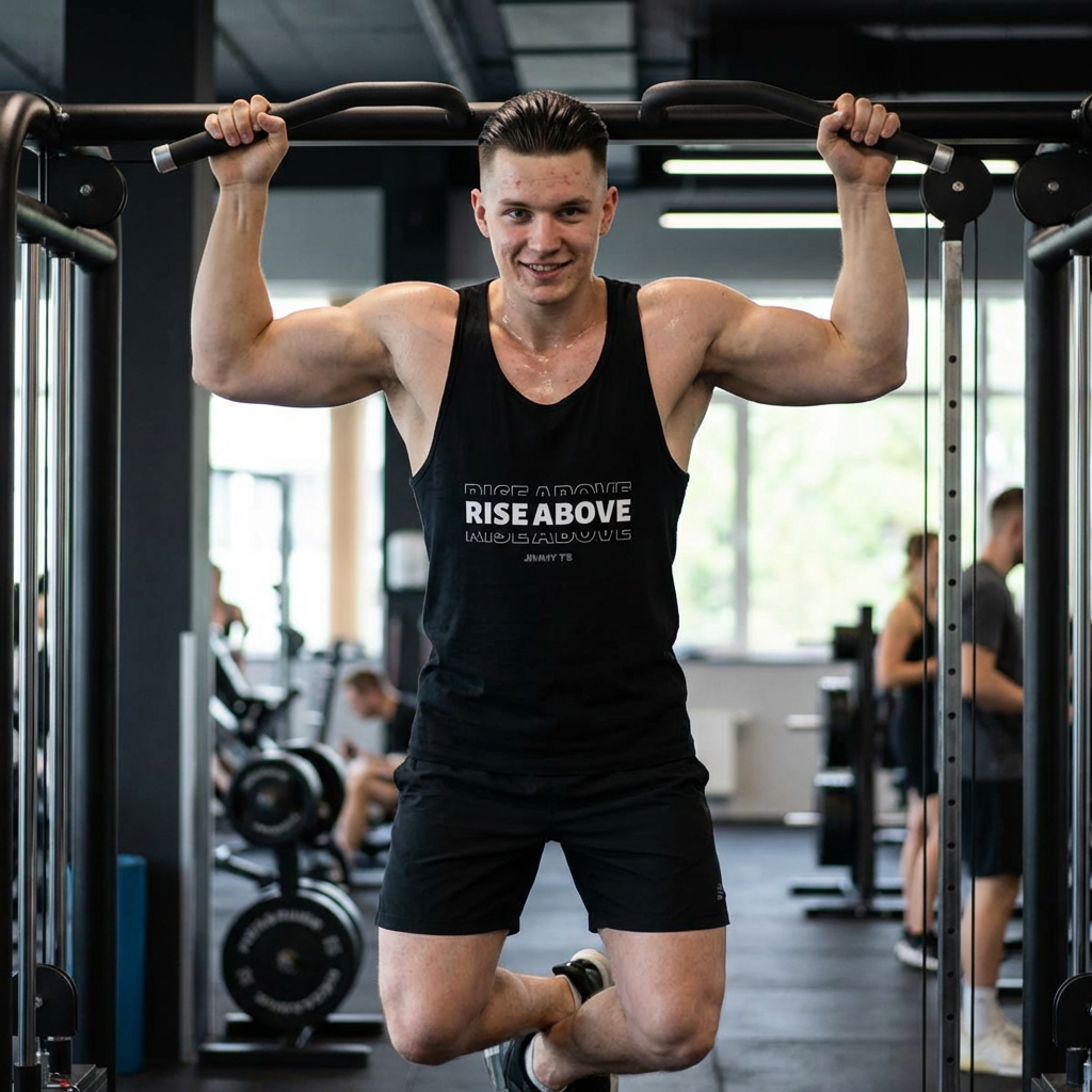 Jimmy T's Apparel Unisex Rise Above Jersey Tank product thumbnail image
