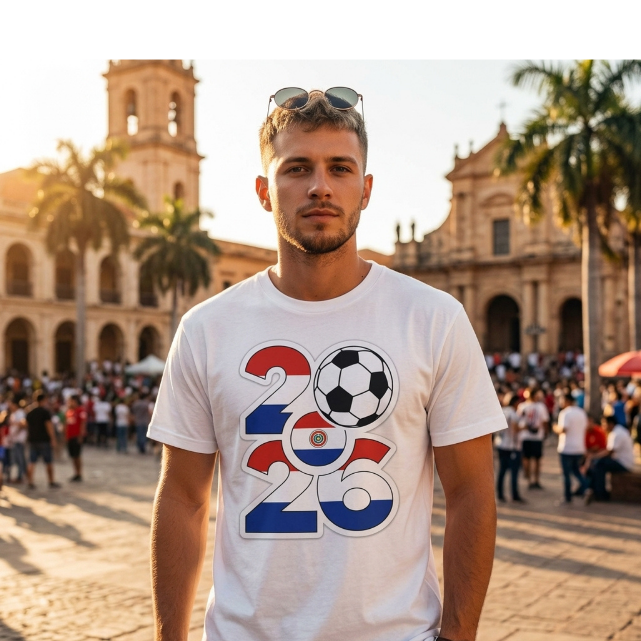 2026 Paraguay Soccer T-Shirt — World Cup Football Fan Tee