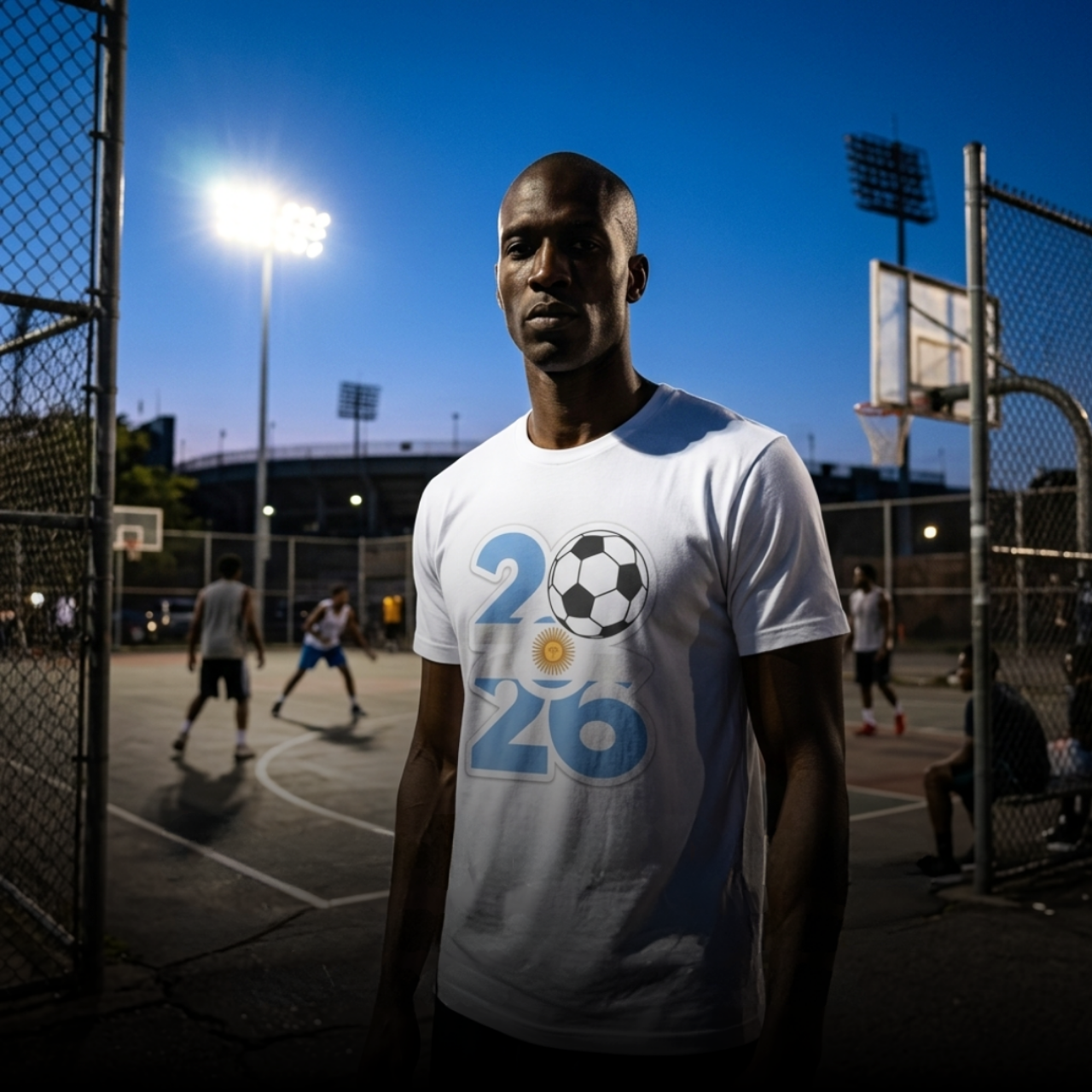 2026 Argentina Soccer T-Shirt — World Cup Football Fan Tee product thumbnail image