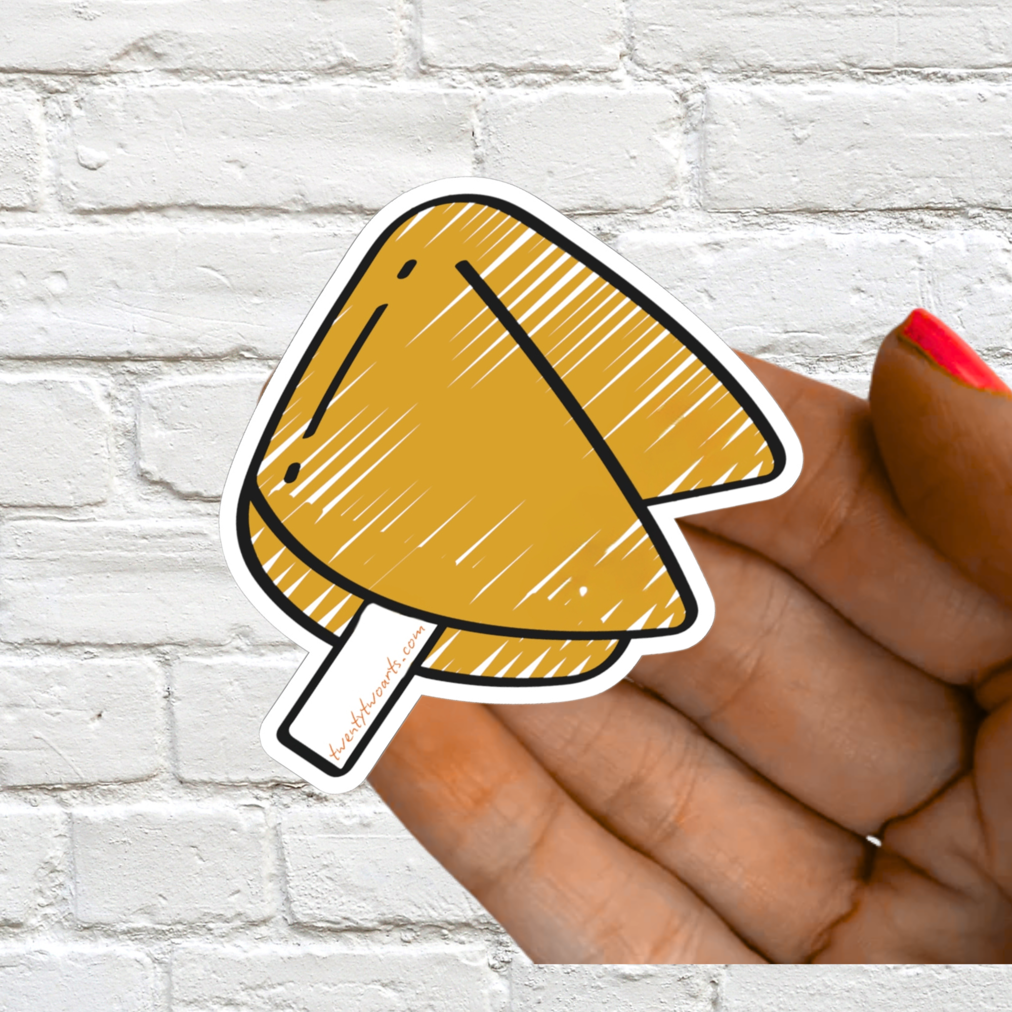 Fortune Cookie Sticker product thumbnail image Fortune Cookie Sticker product thumbnail image