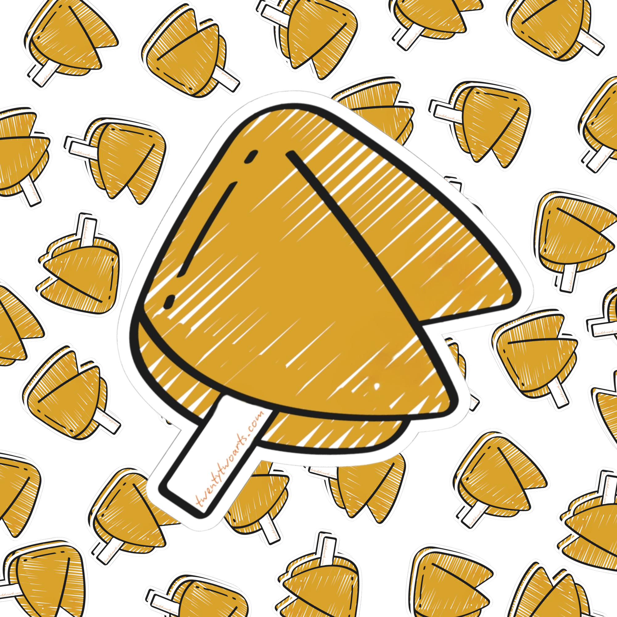 Fortune Cookie Sticker product thumbnail image Fortune Cookie Sticker product thumbnail image