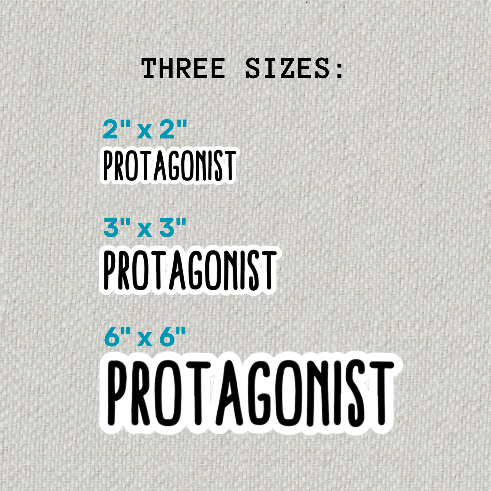 Protagonist Sticker  product thumbnail image